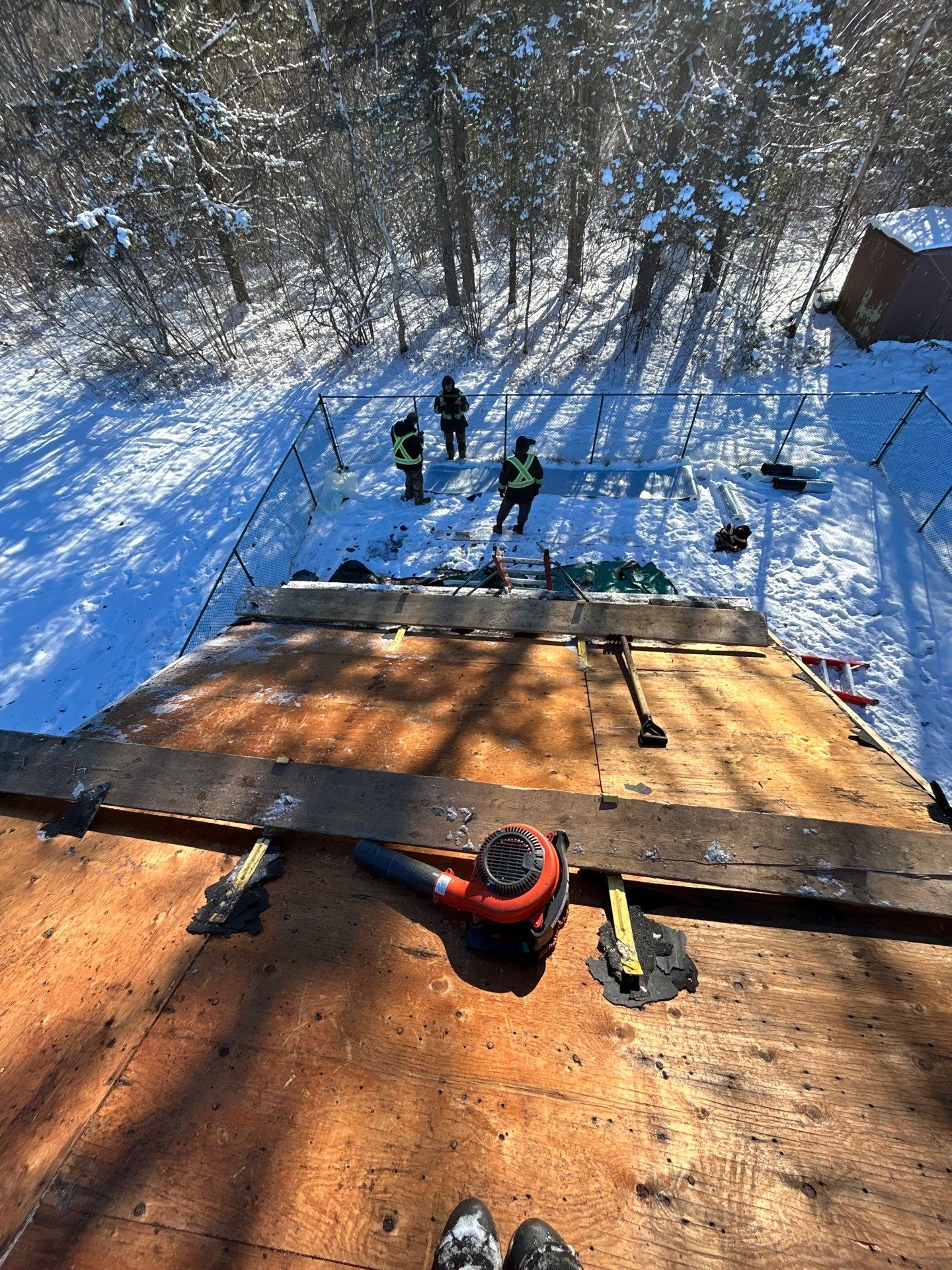 Residential Roofing Installation using Ideal Steel Standing Seam  by Artisan Roofing & Home Improvements Inc.