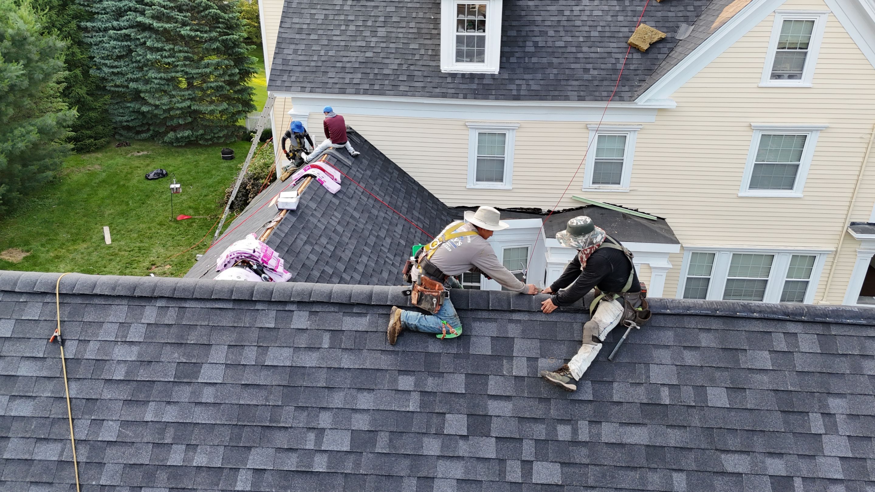 Full Roof Replacement & EPDM Restoration – North Andover, MA by Mighty Dog Roofing of Greater Middlesex County