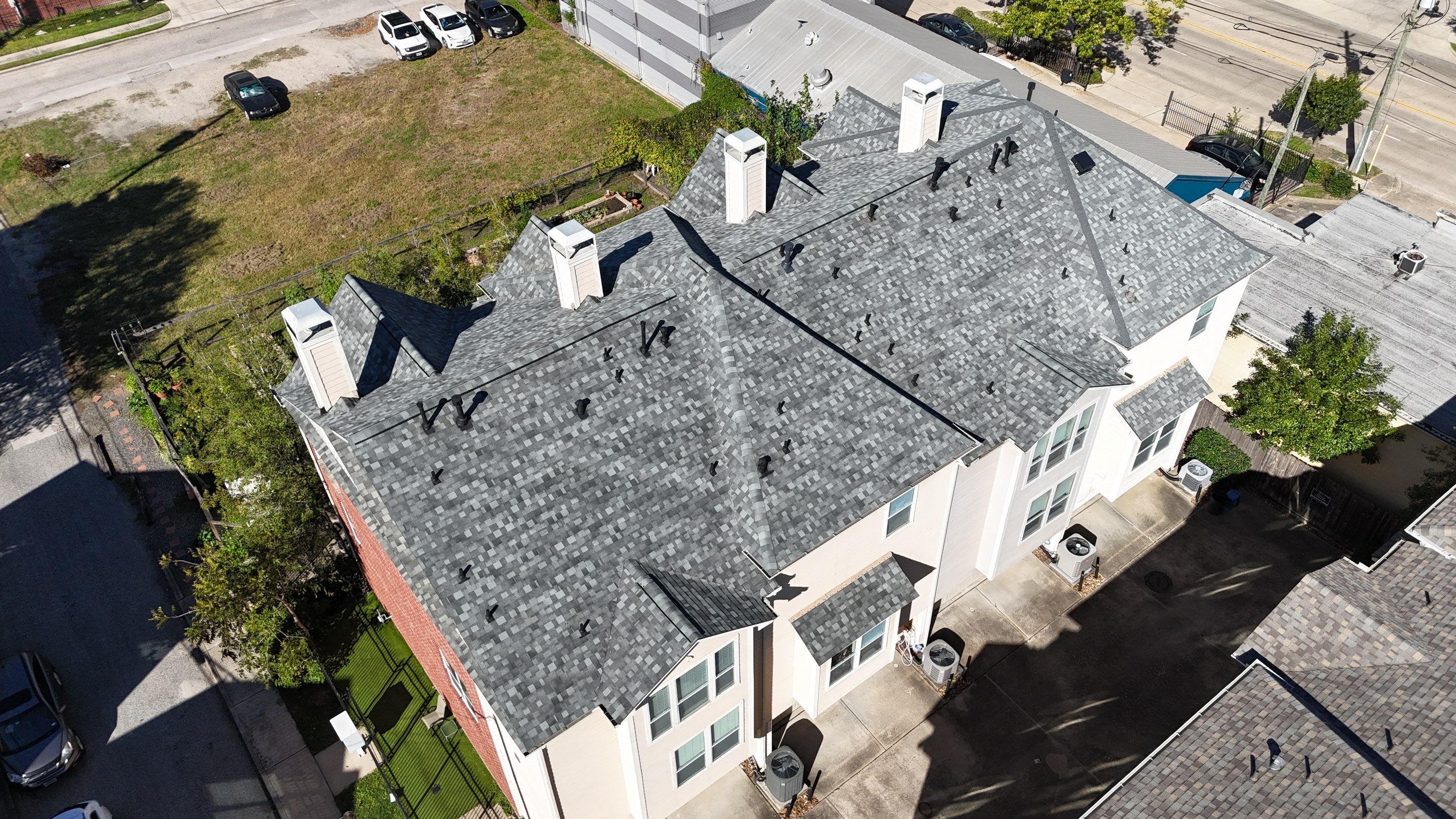 Townhome Complex Roof Replacement in the heart of Houston! by Core Four Roofing