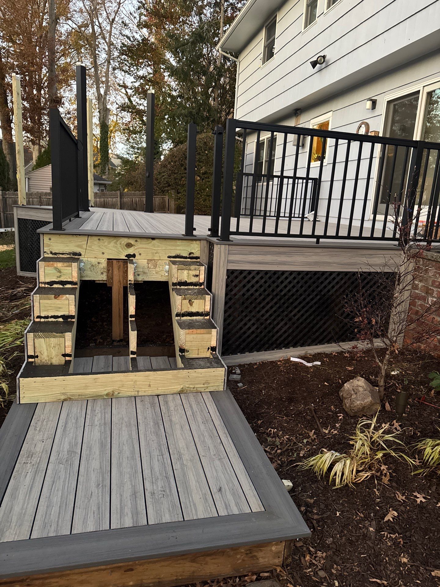 Deck Resurface and New A-Frame Roofing by deck guardian