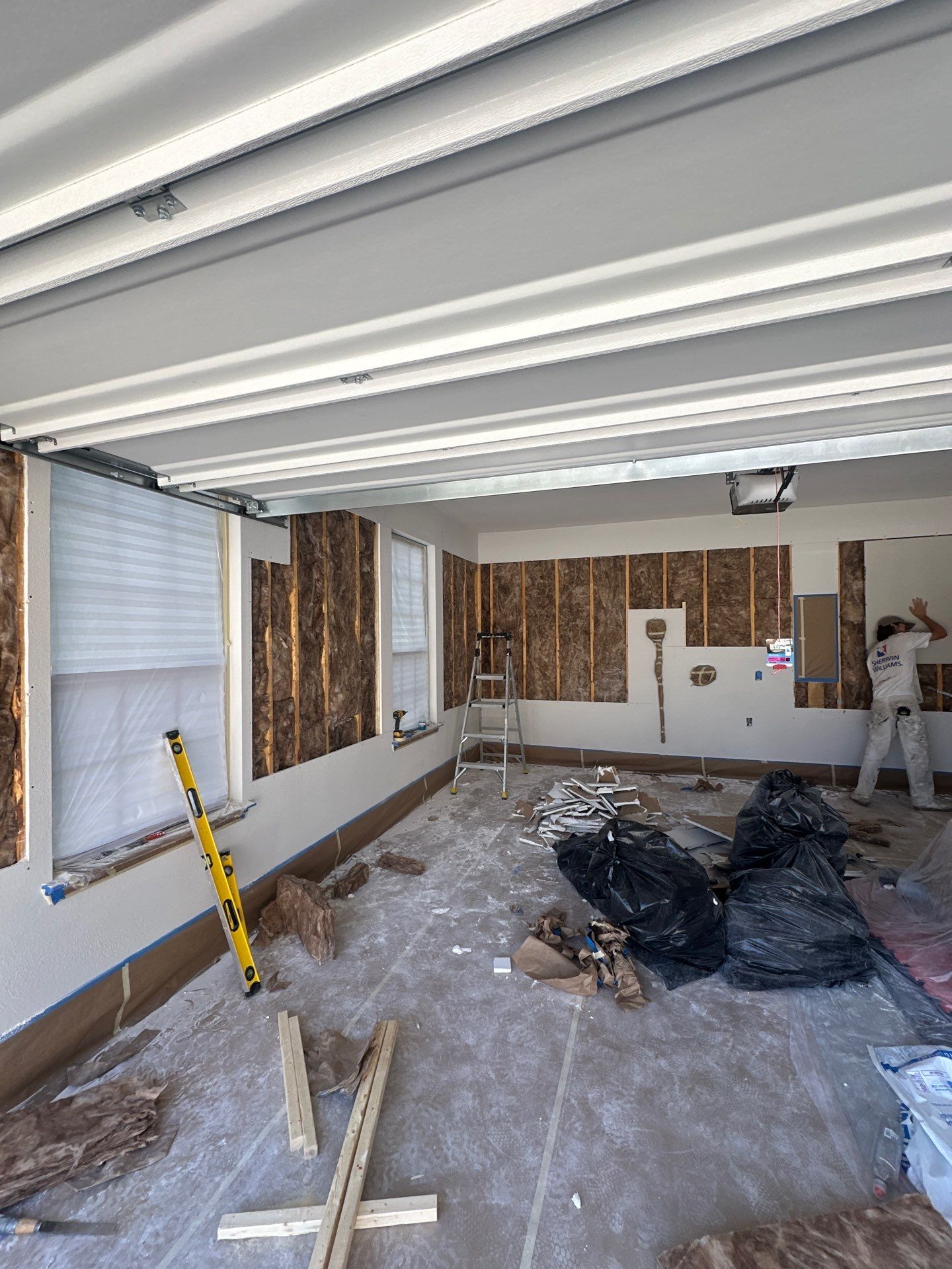 Kitchen Remodel/ Garage Gym Conversion by Apex Insulation Solutions
