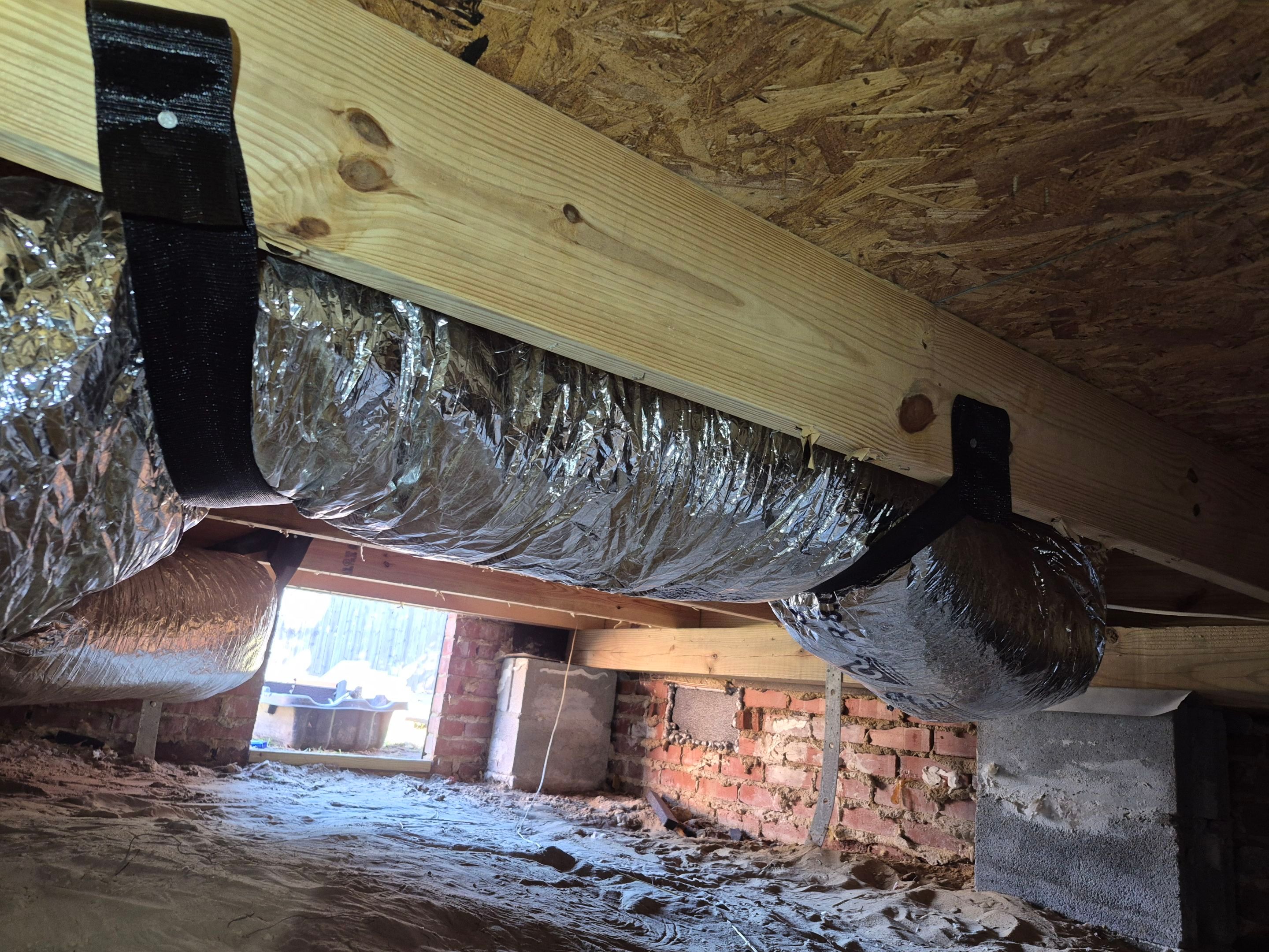 Project in Chesapeake by Patriot Crawl Space Repairs