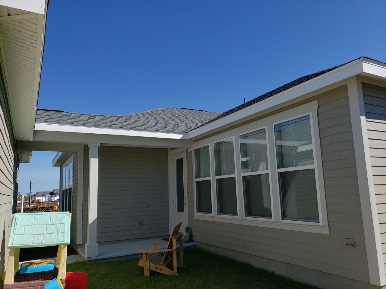 Gutter Installation using K-Style Seamless Gutters by Gutter Professors