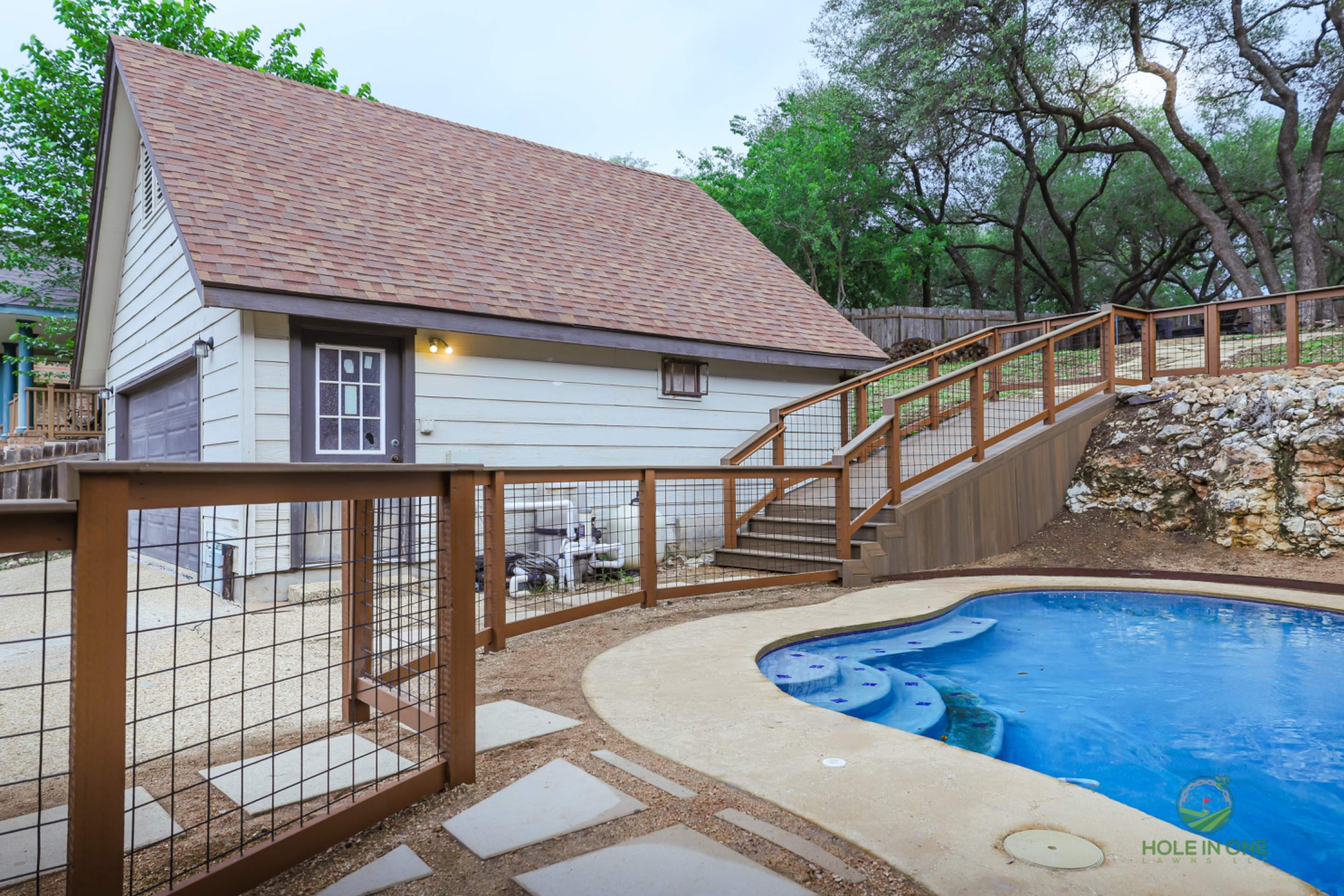 Hidden Forest, San Antonio TX by Hole In One Lawns, LLC