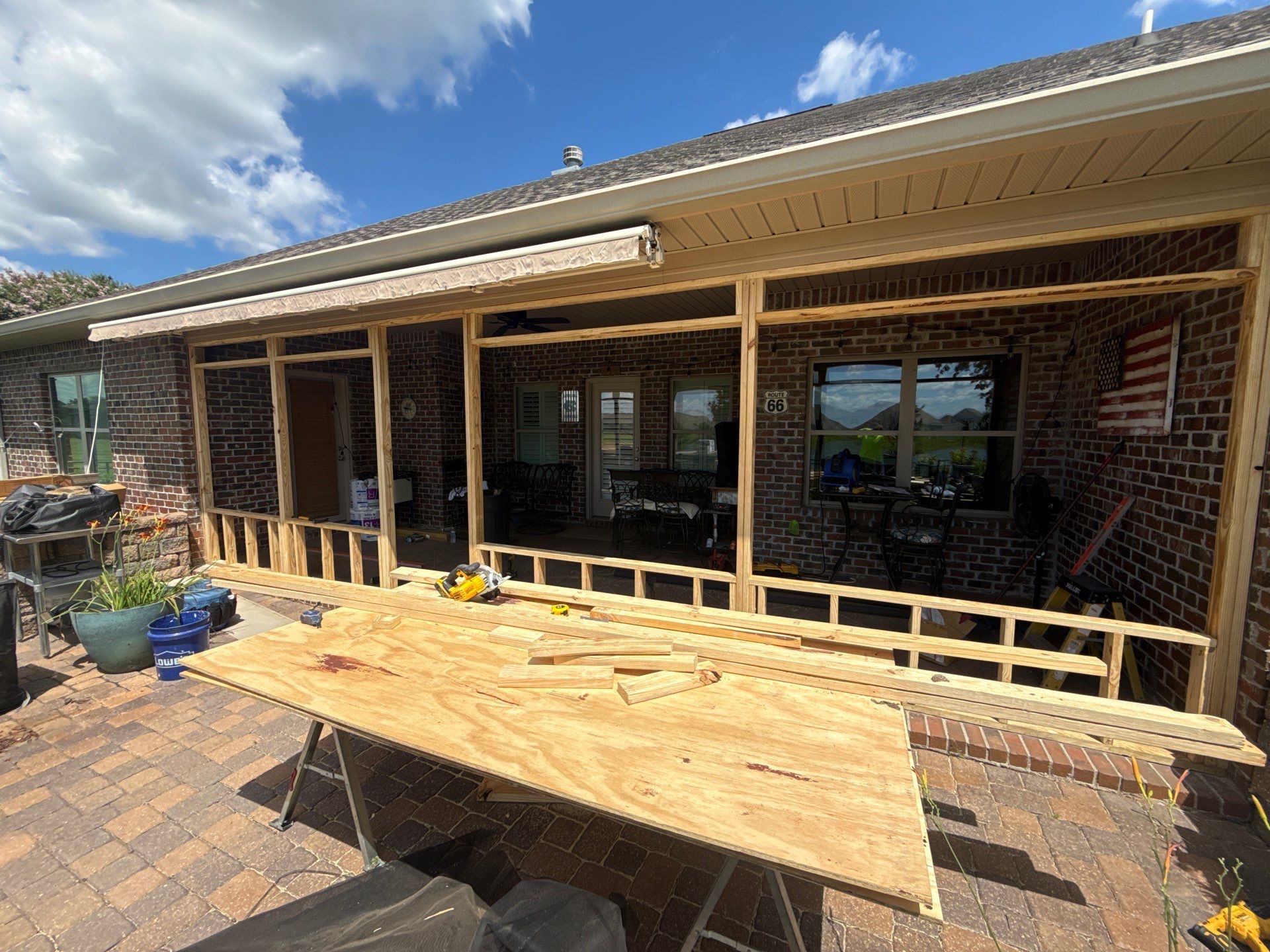 Sunroom Transformation  by Folkers Window Company
