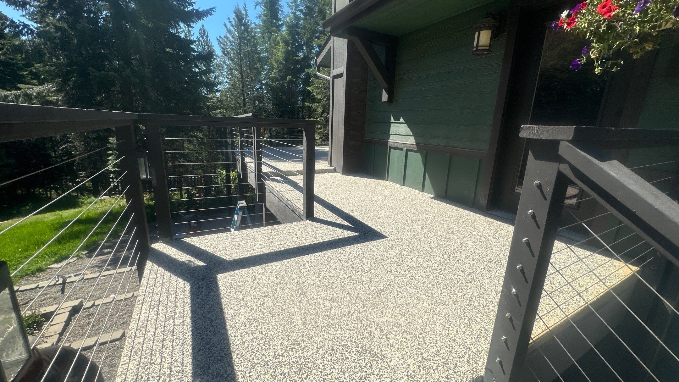 Deck Repair using Cordwood by Croc Coatings, LLC