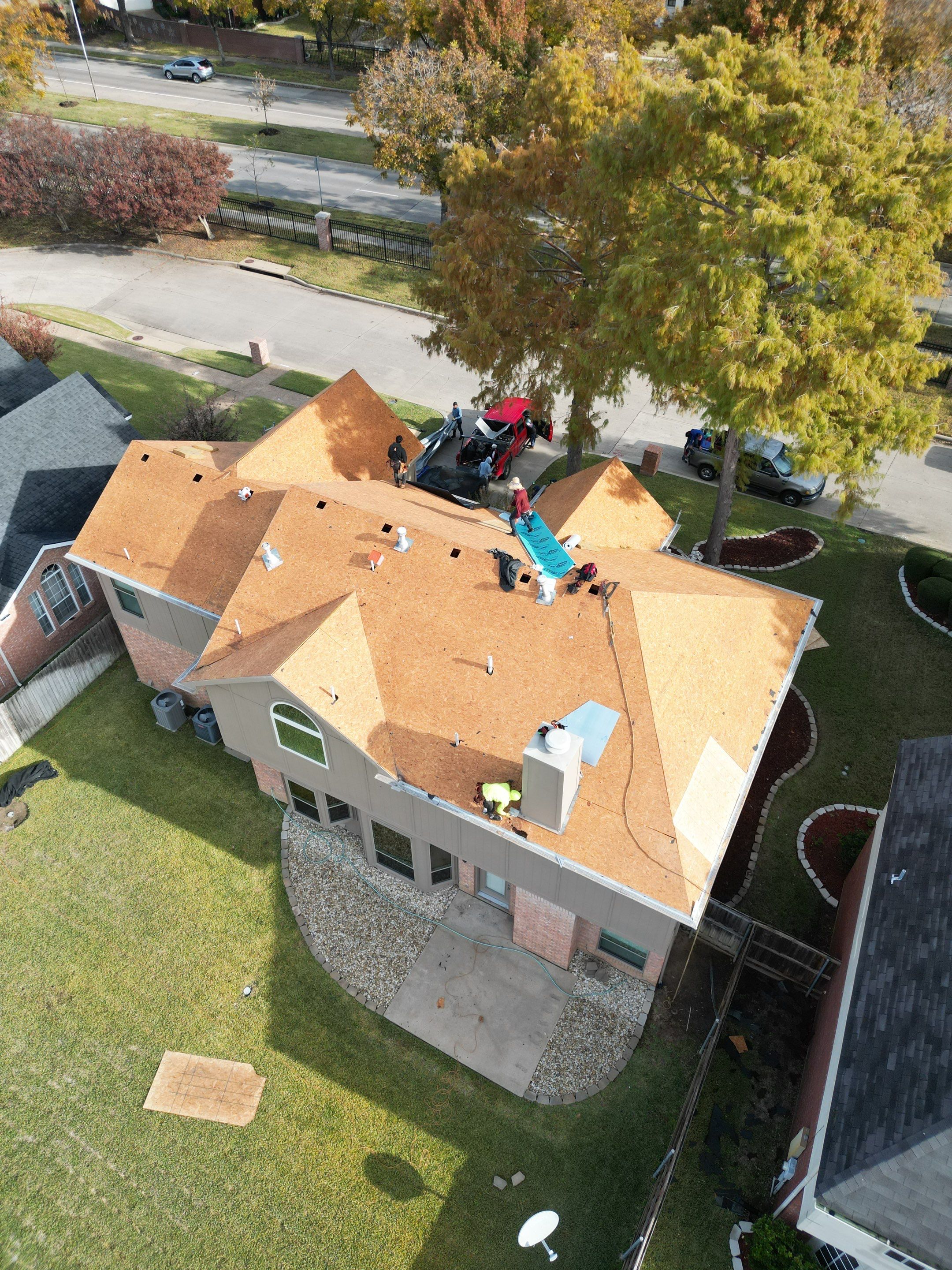 Project in Grand Prairie by Rhino Roofing and General Contracting, LLC