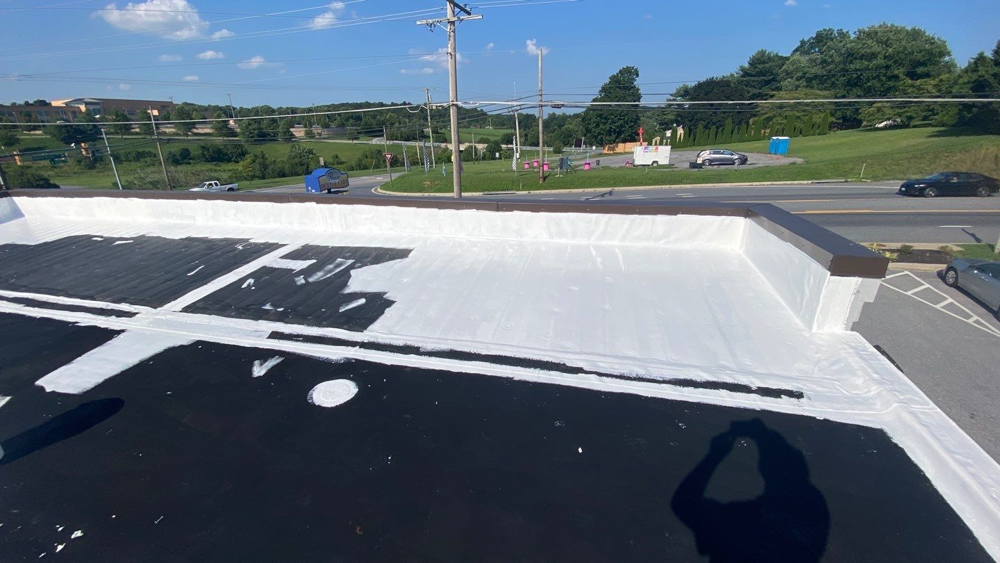 Silicone Roof Coating in Manchester, MD • Premier Dental by Seipp Roofing, LLC