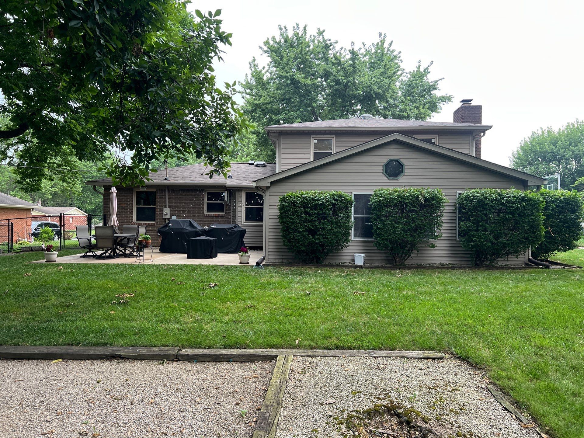 Project in Greenwood by Moss Roofing