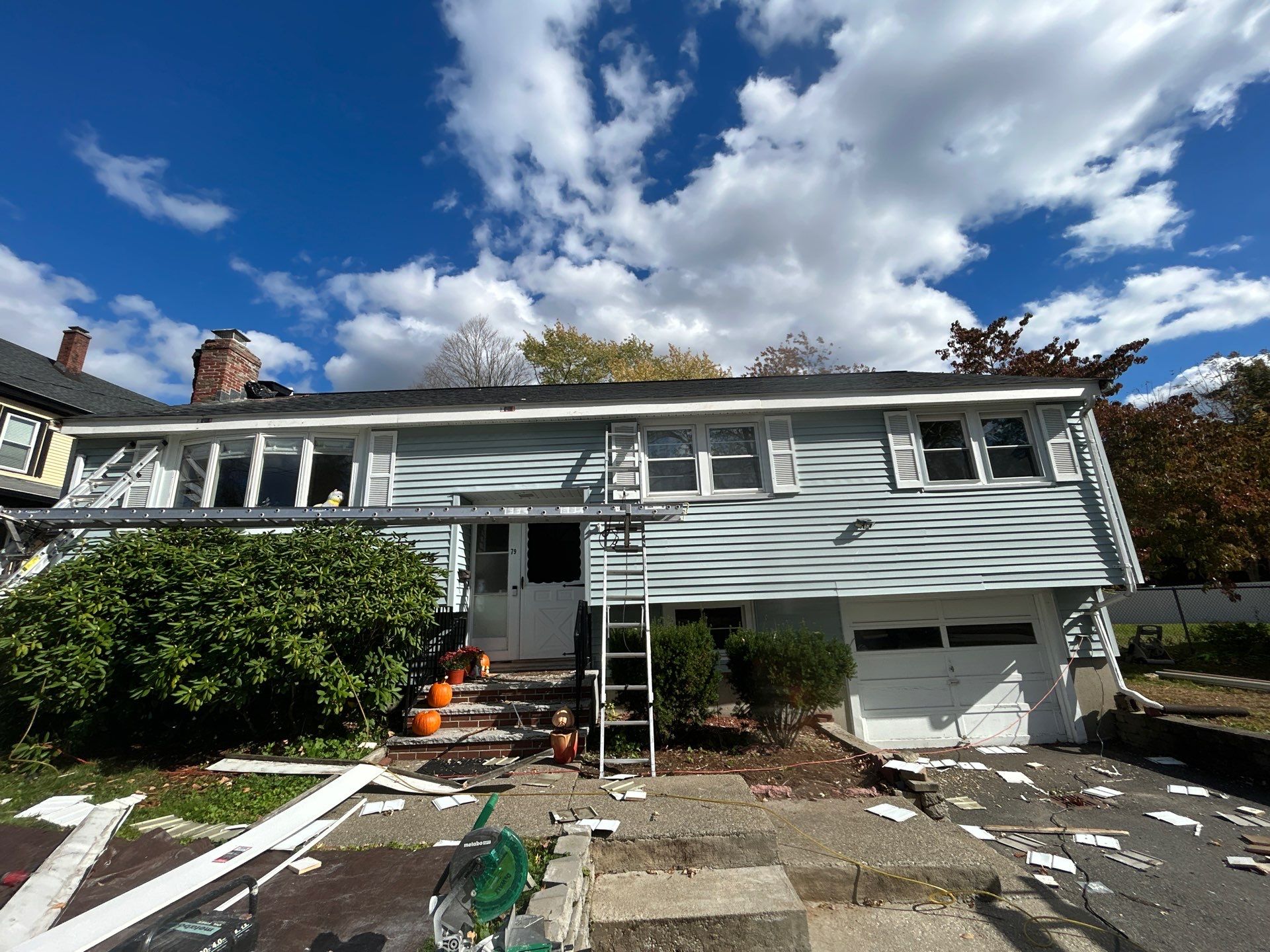 Full Roofing, Chimney, and Gutter Renovation | Woburn, MA by Mighty Dog Roofing of Greater Middlesex County