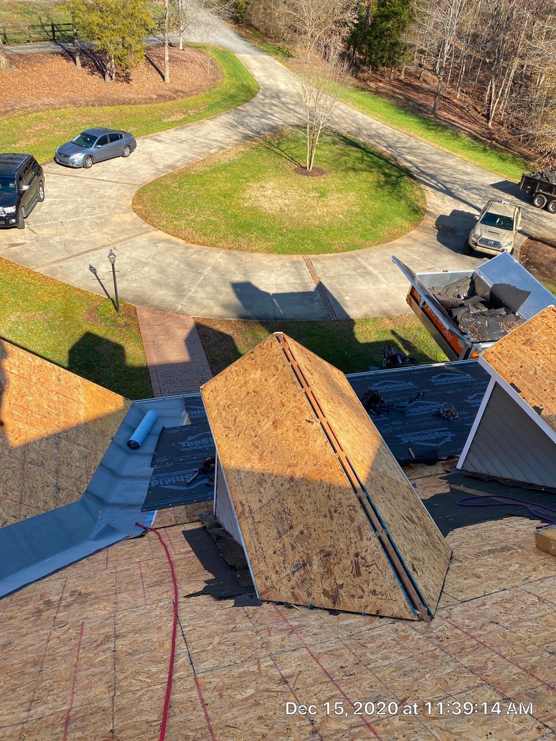 Residential Roofing Installation in Spartanburg, SC using Ceartainteed Landmark Architectural Shingles by Property Assessment