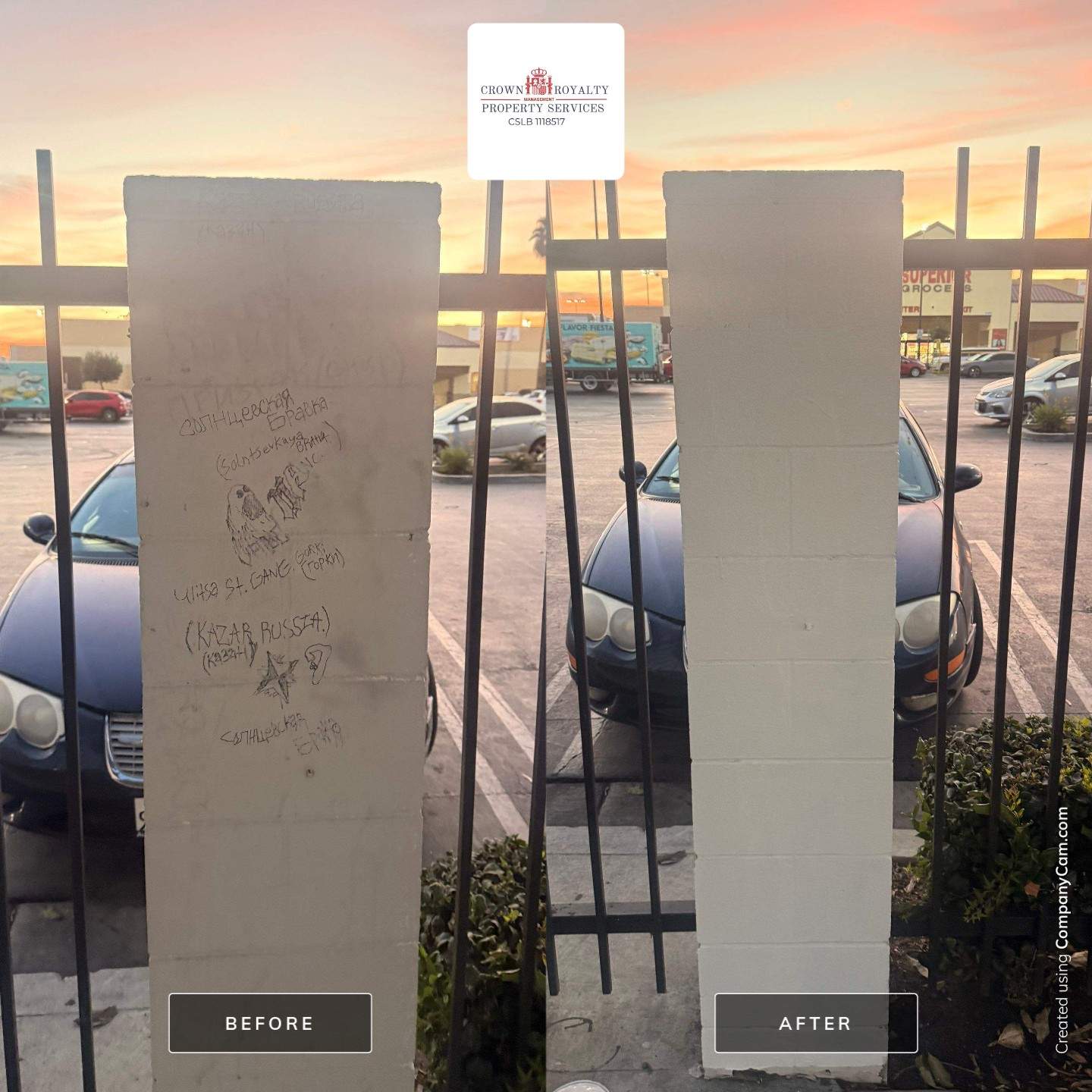 Before and After - ICSC by Crown Royalty Property Services 
