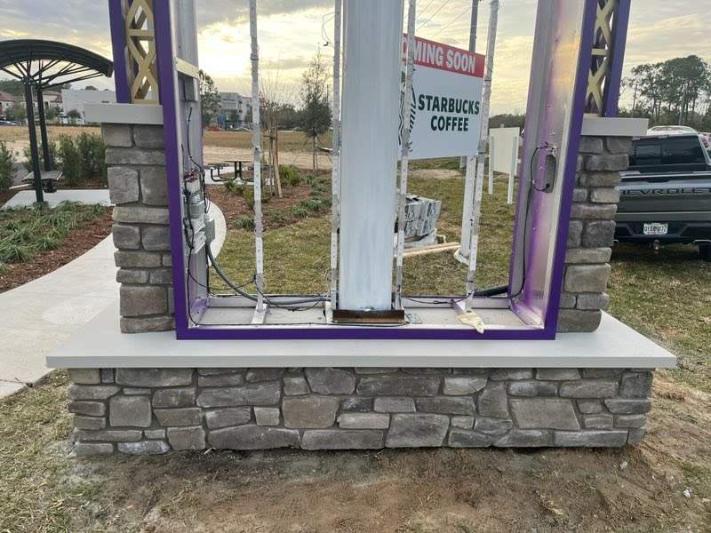 Starbucks Monument by SignCrafters