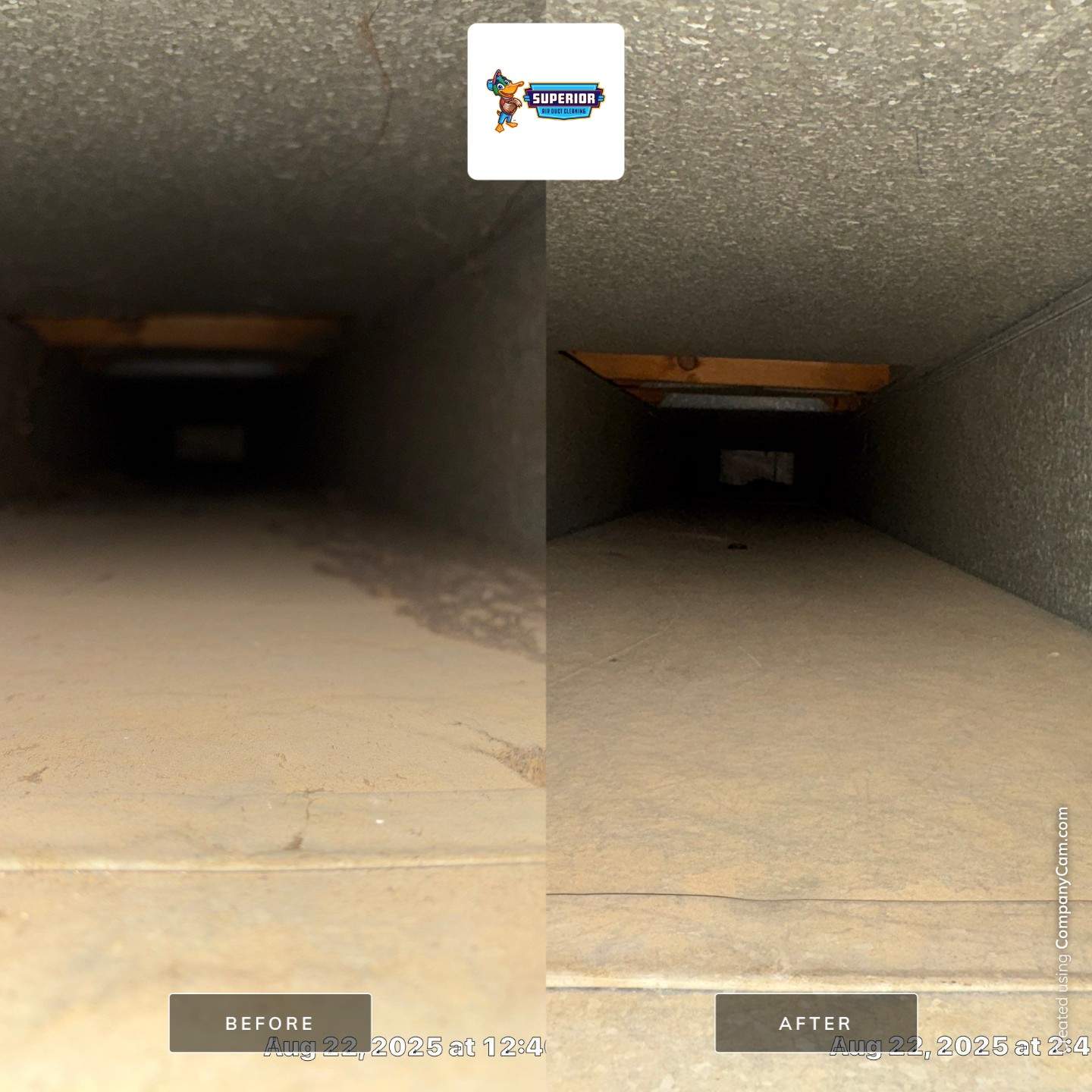 Air Duct Cleaning With a Vacuum Truck in Ellwood City, PA by Superior Air Duct Cleaning