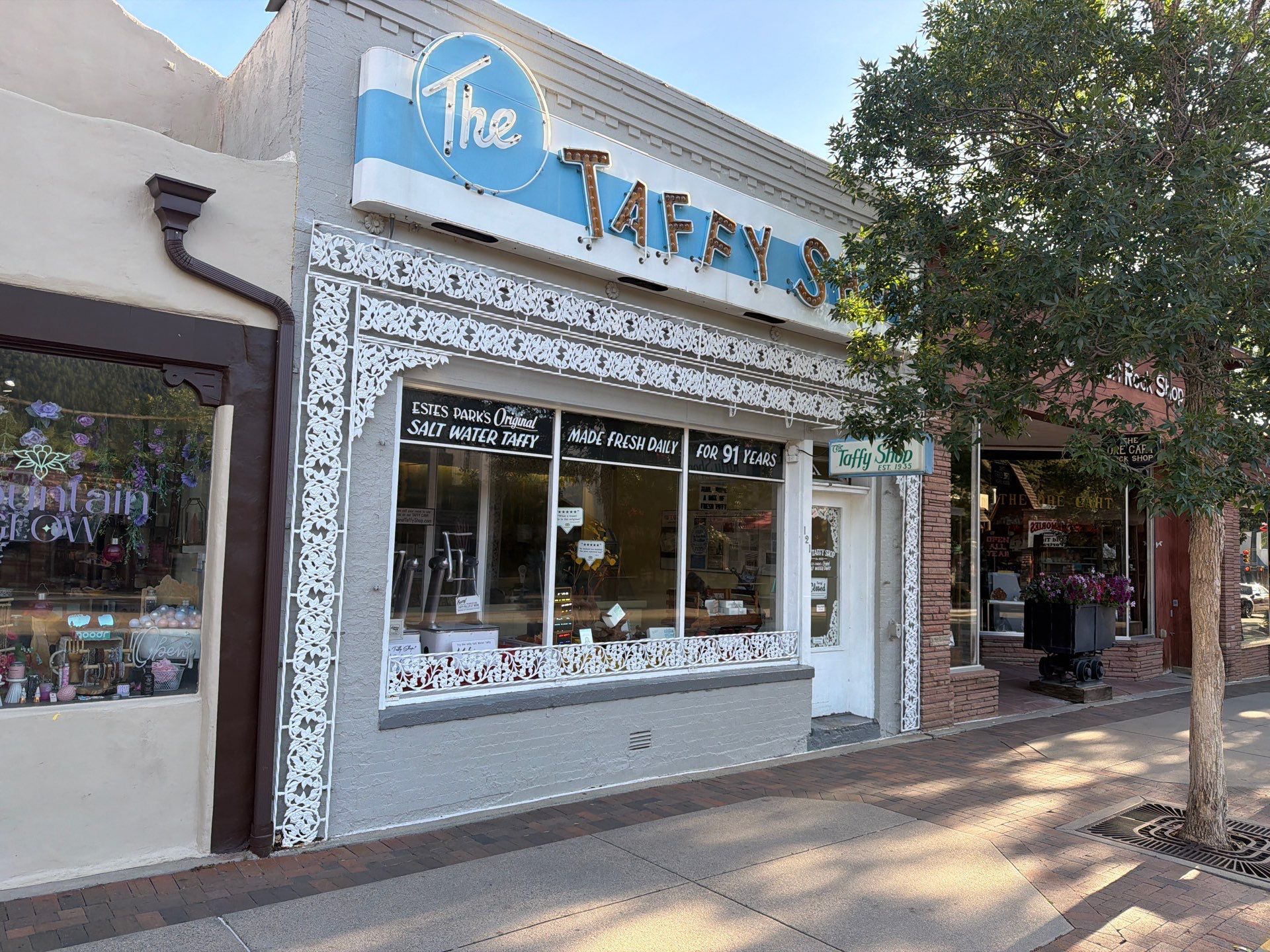 Estes Park "The Taffy Shop" Before & After Gaco Coating by Blue Peaks Roofing LLC
