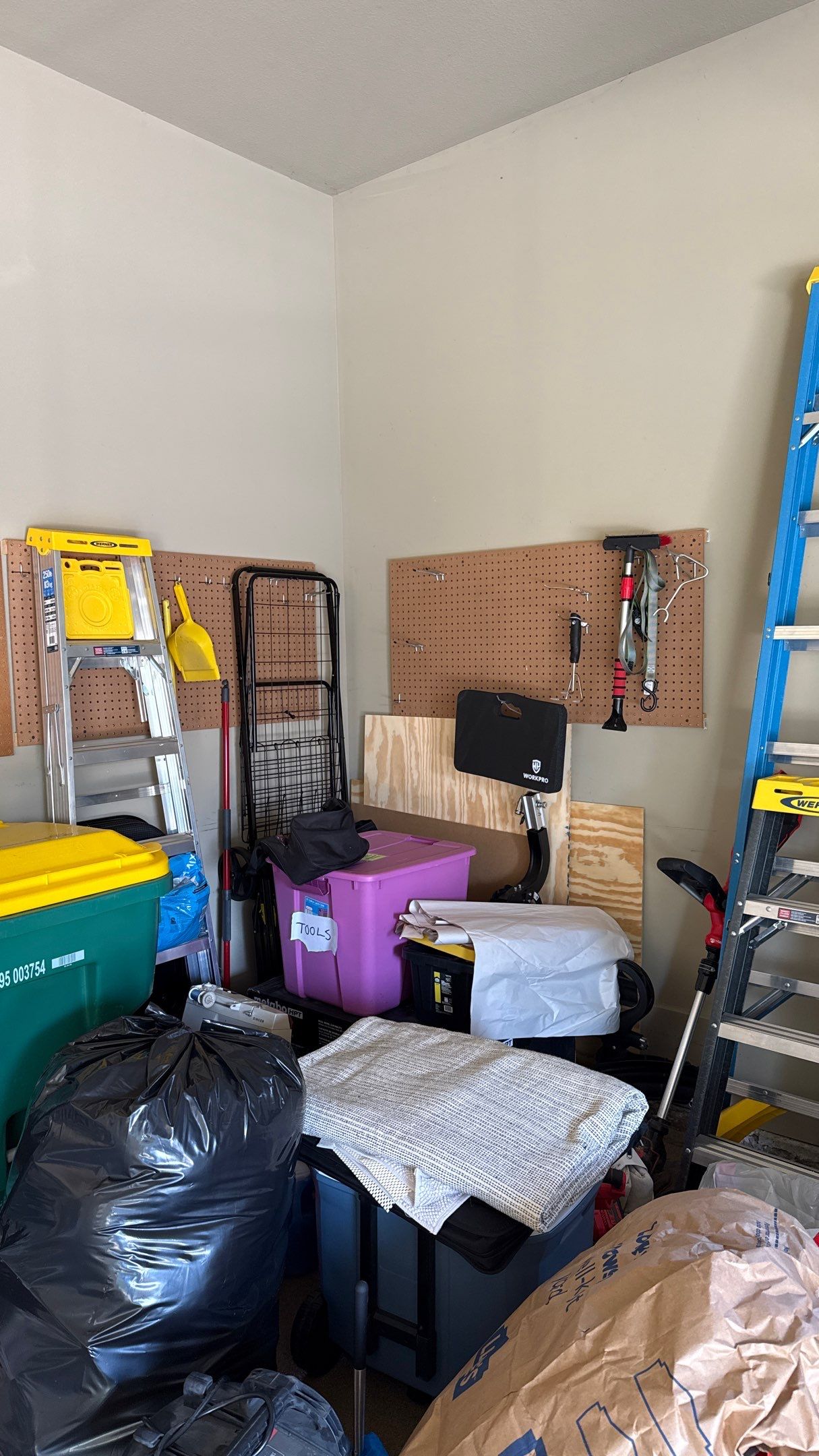 Garage Slatwall Storage System Installation in Overland Park by Banner Garage