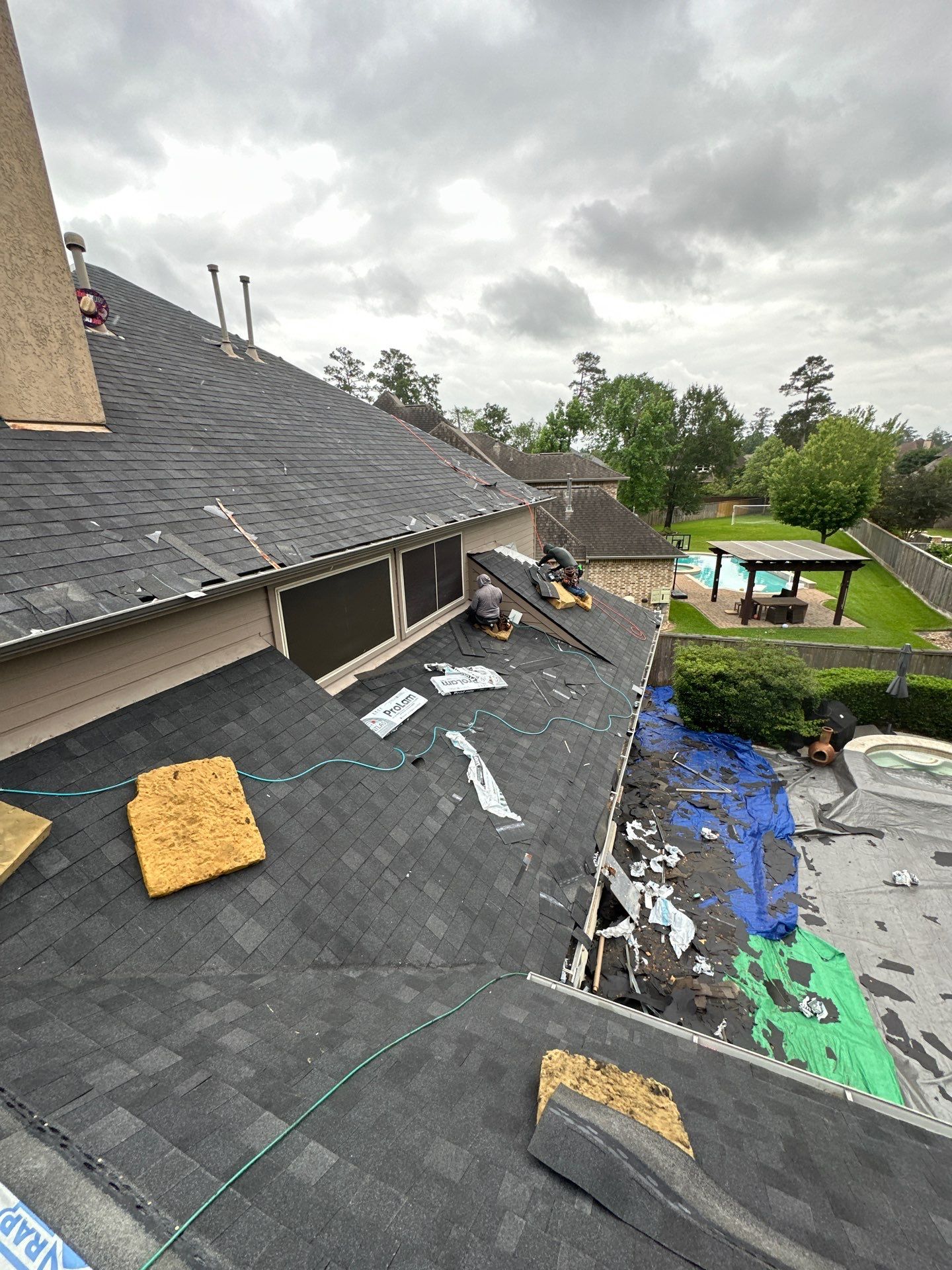 Project in Spring by Motion Roofing