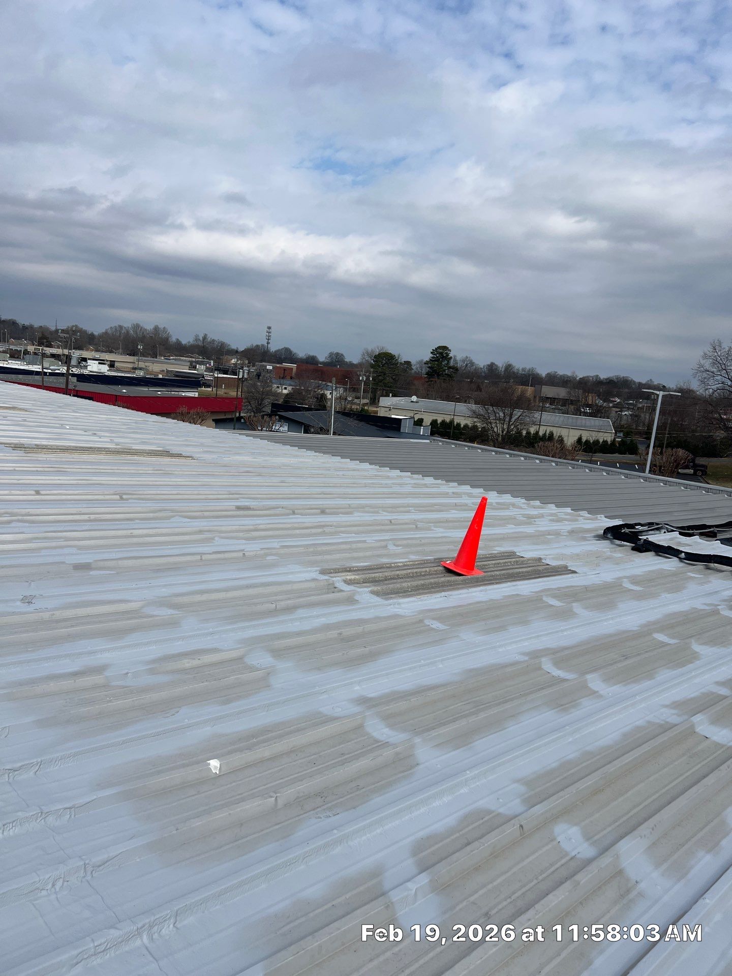Acrylic Coating  by Just In Time Roofing and Restoration