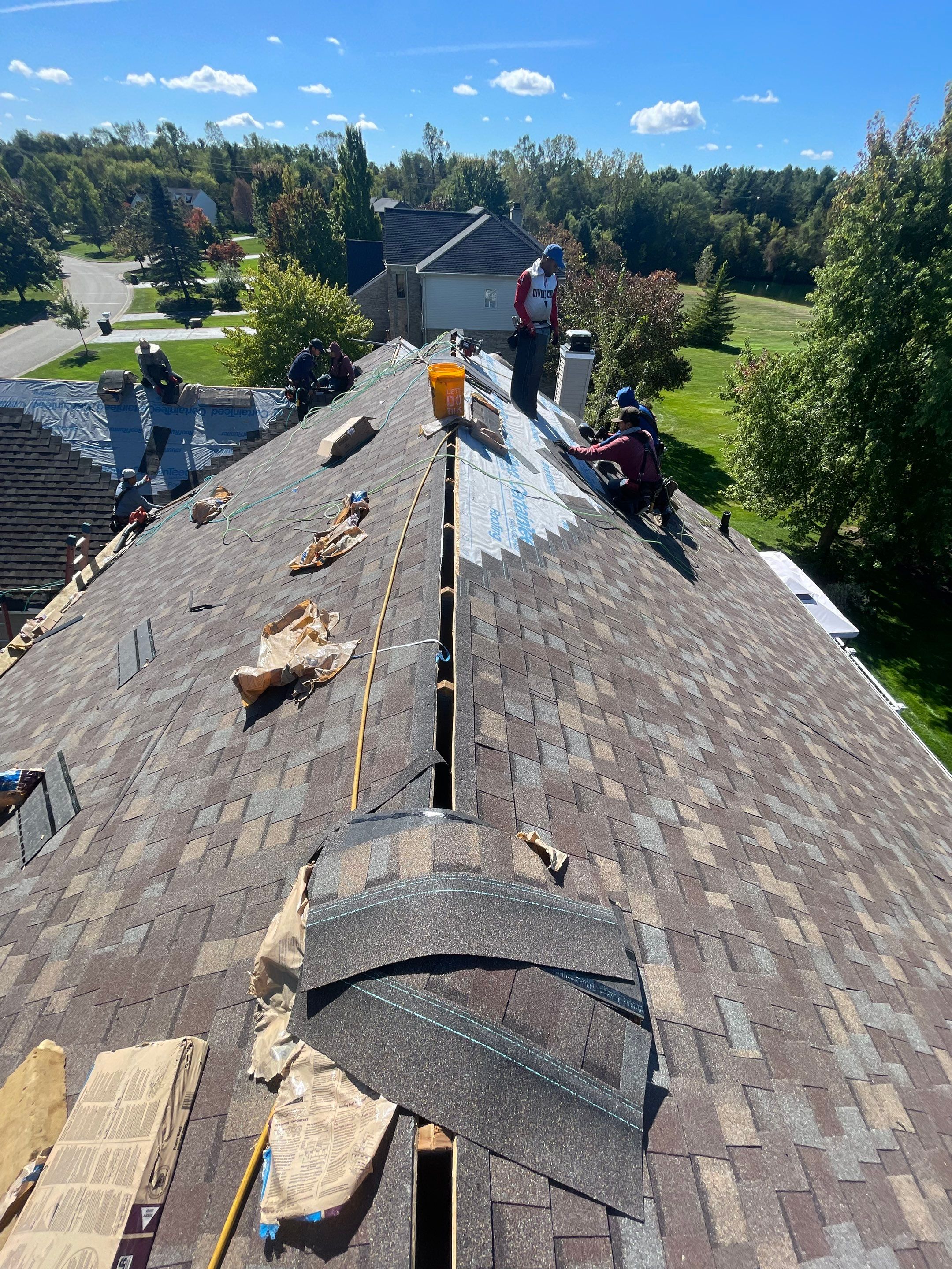 Roof Replacement using CertainTeed Landmark Pro by 180 Contractors