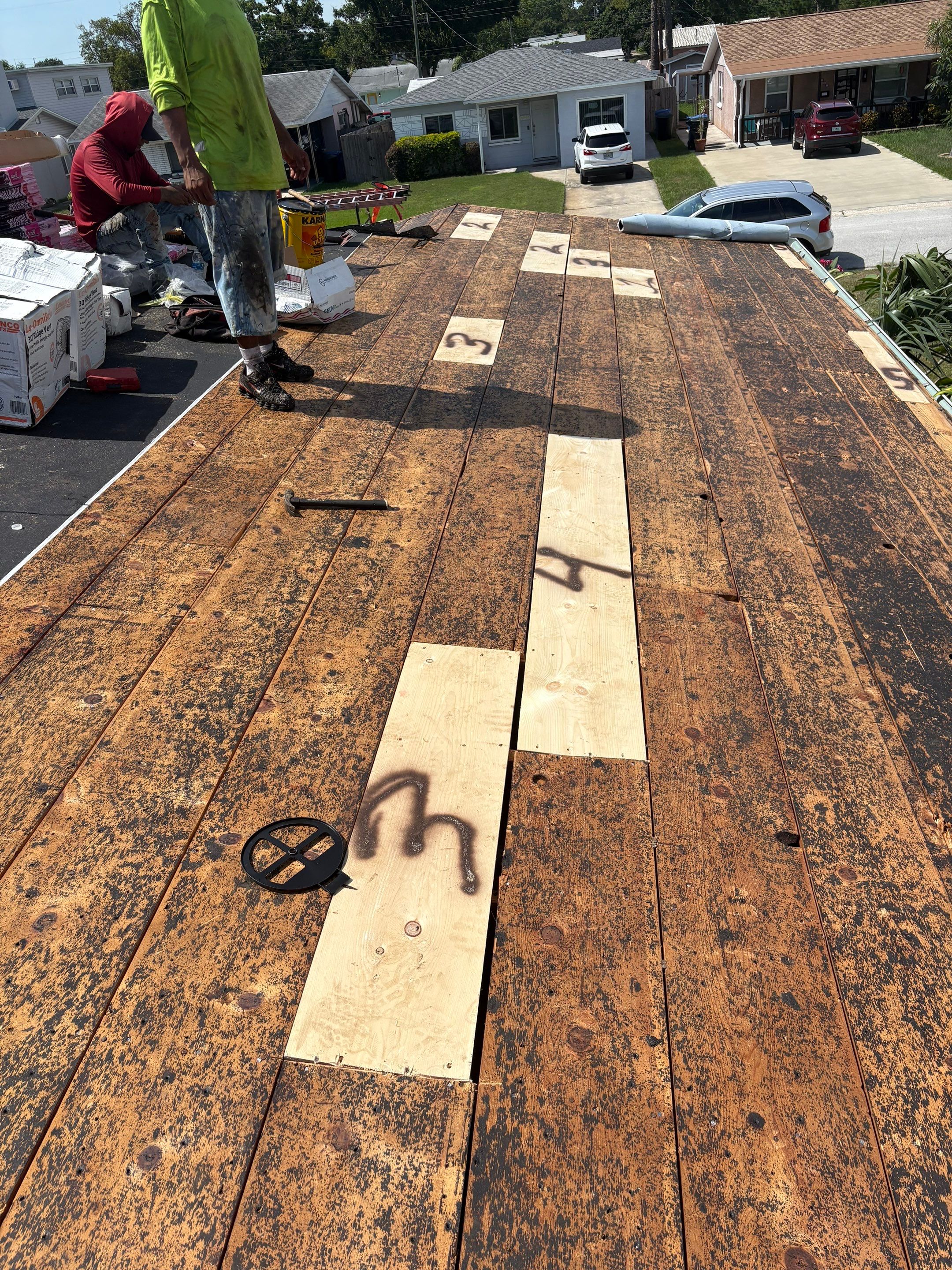 Project in St. Petersburg 33713 by Mitchell Roofing Company LLC 