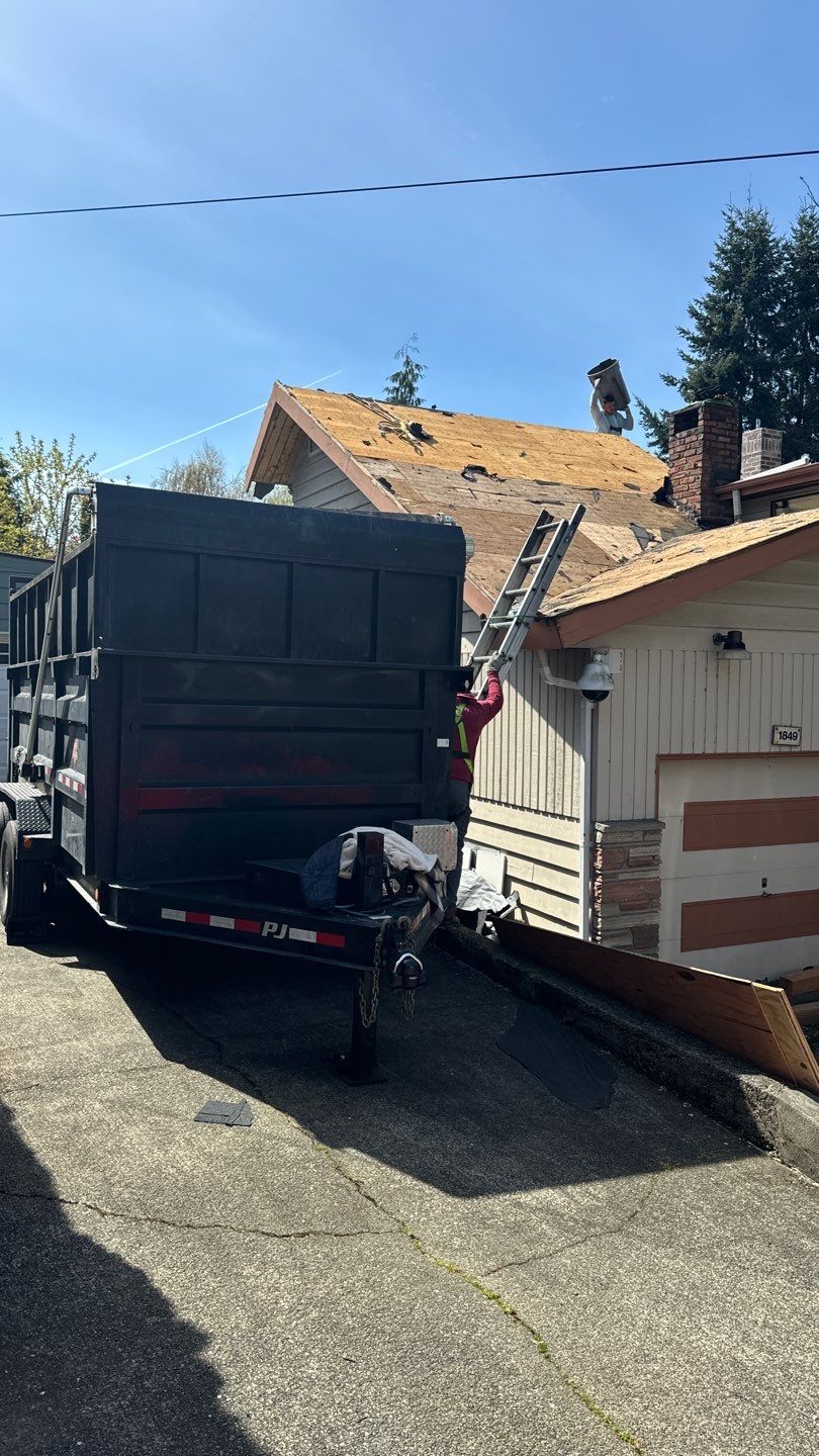 Residential Roofing Installation using GAF HDZ Shingles by Roofing Formula LLC