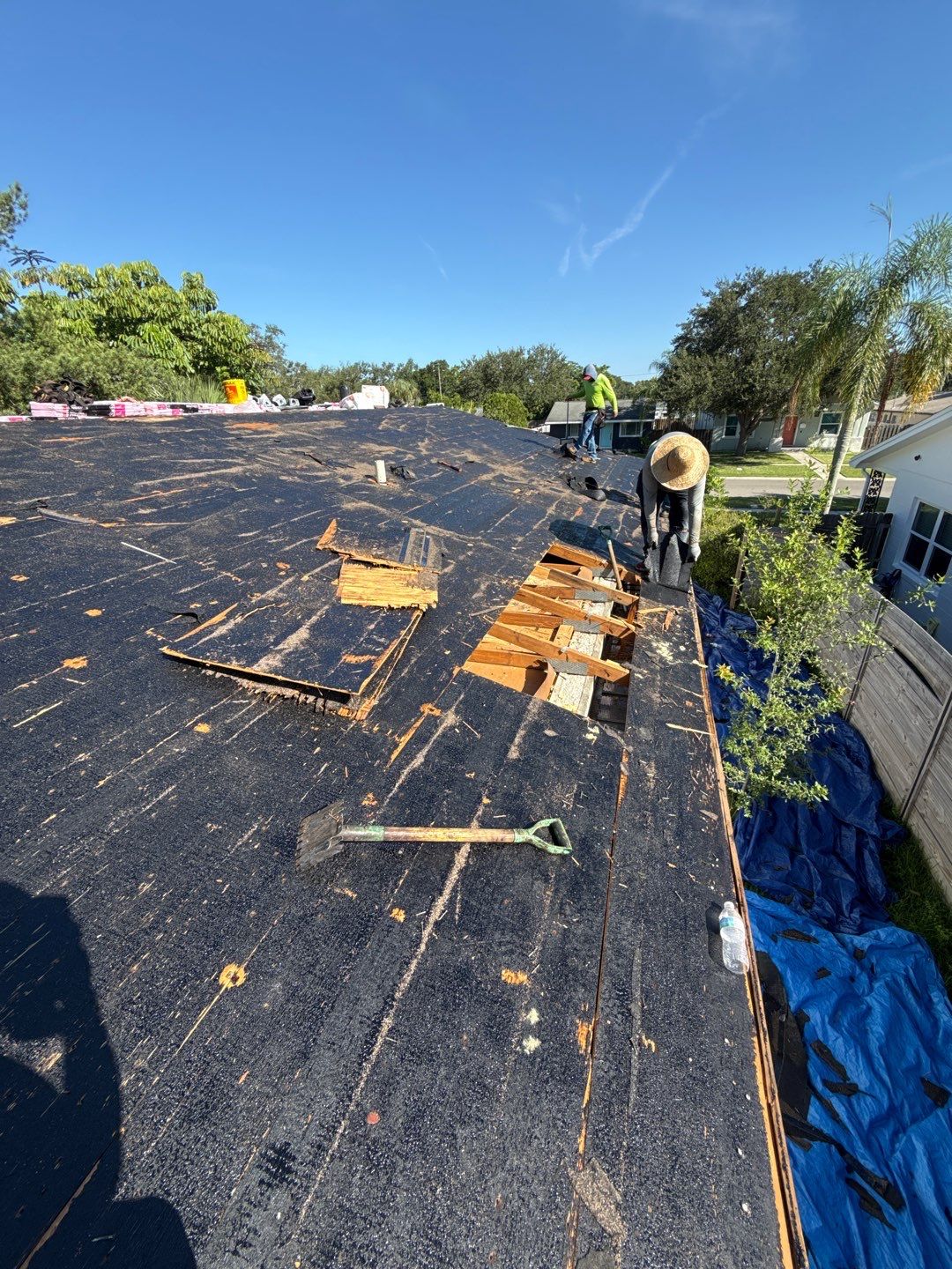 Project in St. Petersburg 33703 by Mitchell Roofing Company LLC