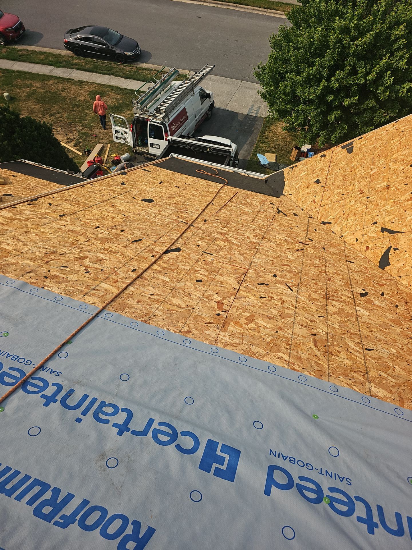 Roof Replacement - Charcoal Black by Winchester Roofing
