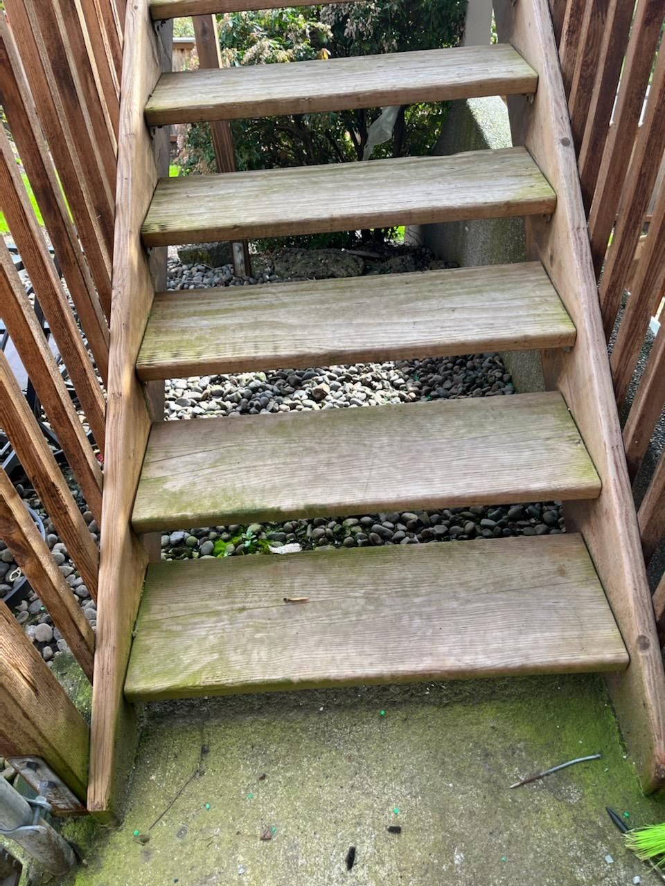 Deck Restoration using Armstrong-Clark Semi-Transparent Rustic Brown by Paul Schopp