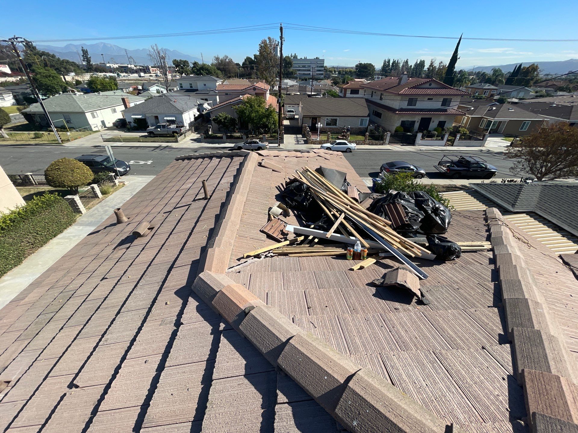 Tile Roof Reset Project - Rosemead CA 91770 by Epic Roof Replacement