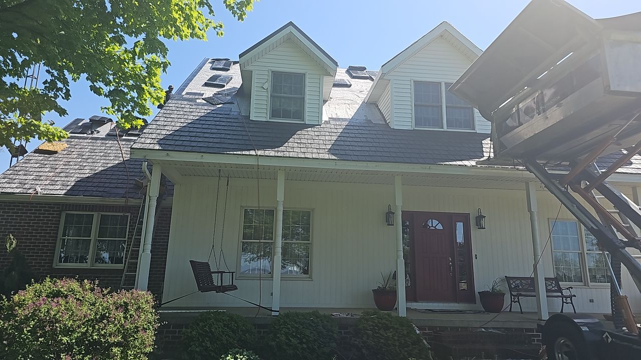 Residential Roofing Installation using Euro Shield Beaumount Shake Black by Nitro Roofing and Construction