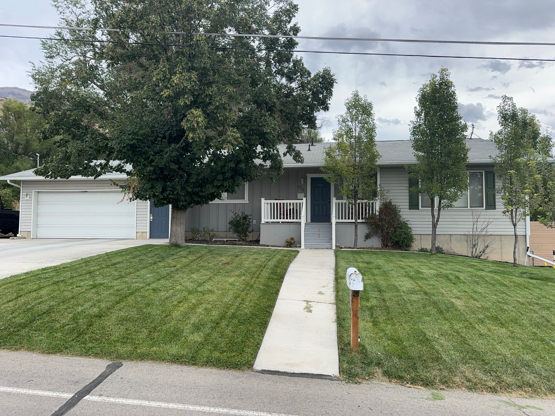 Lindon | Complete Vinyl to Hardie Conversion | Arctic White by Ideal Siding Utah