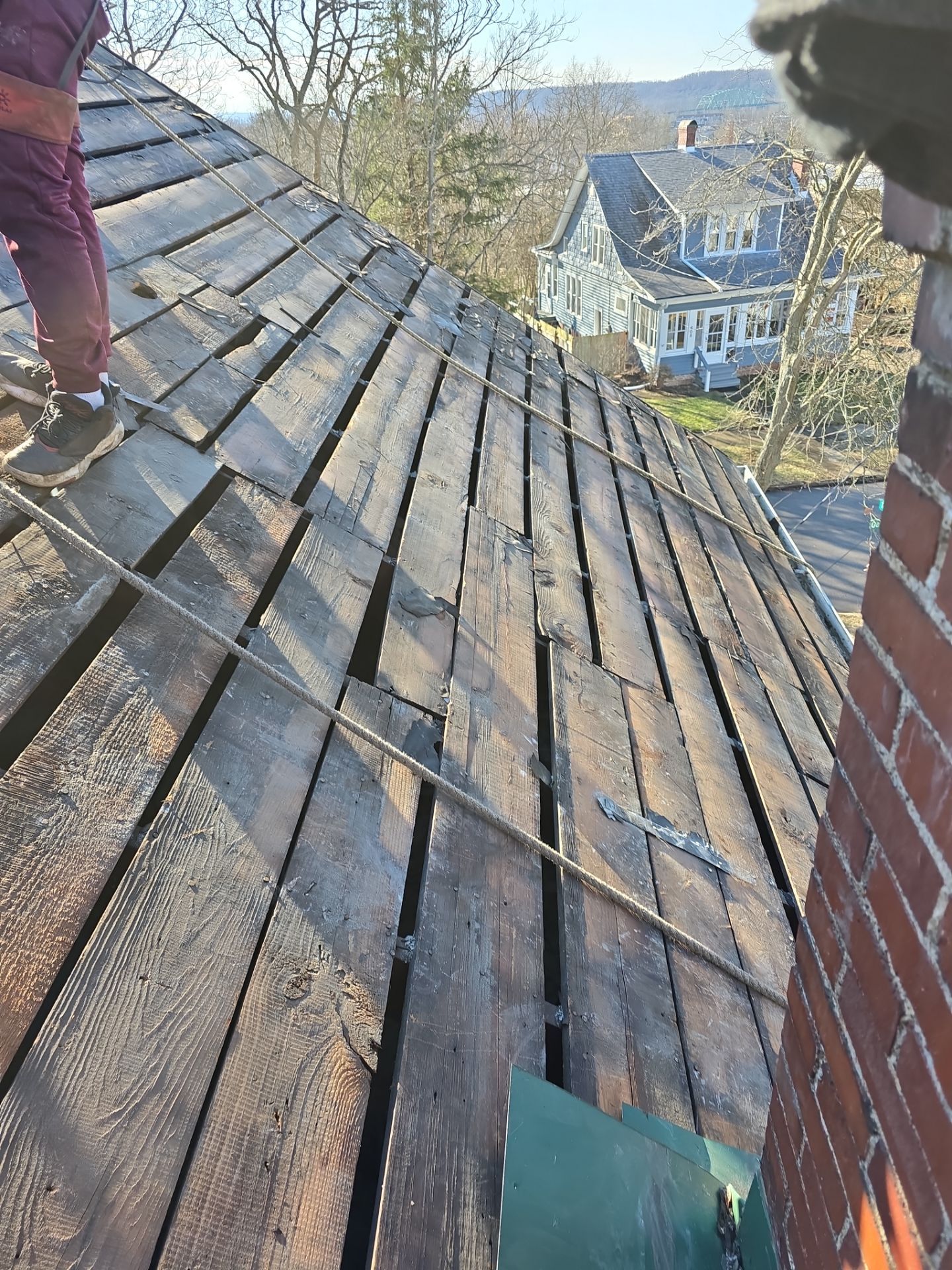 Residential Roofing Installation using GAF Timberline HDZ Pewter Gray by Rainstoppers Roofing