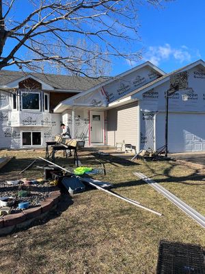Siding replacement. Zimmerman MN