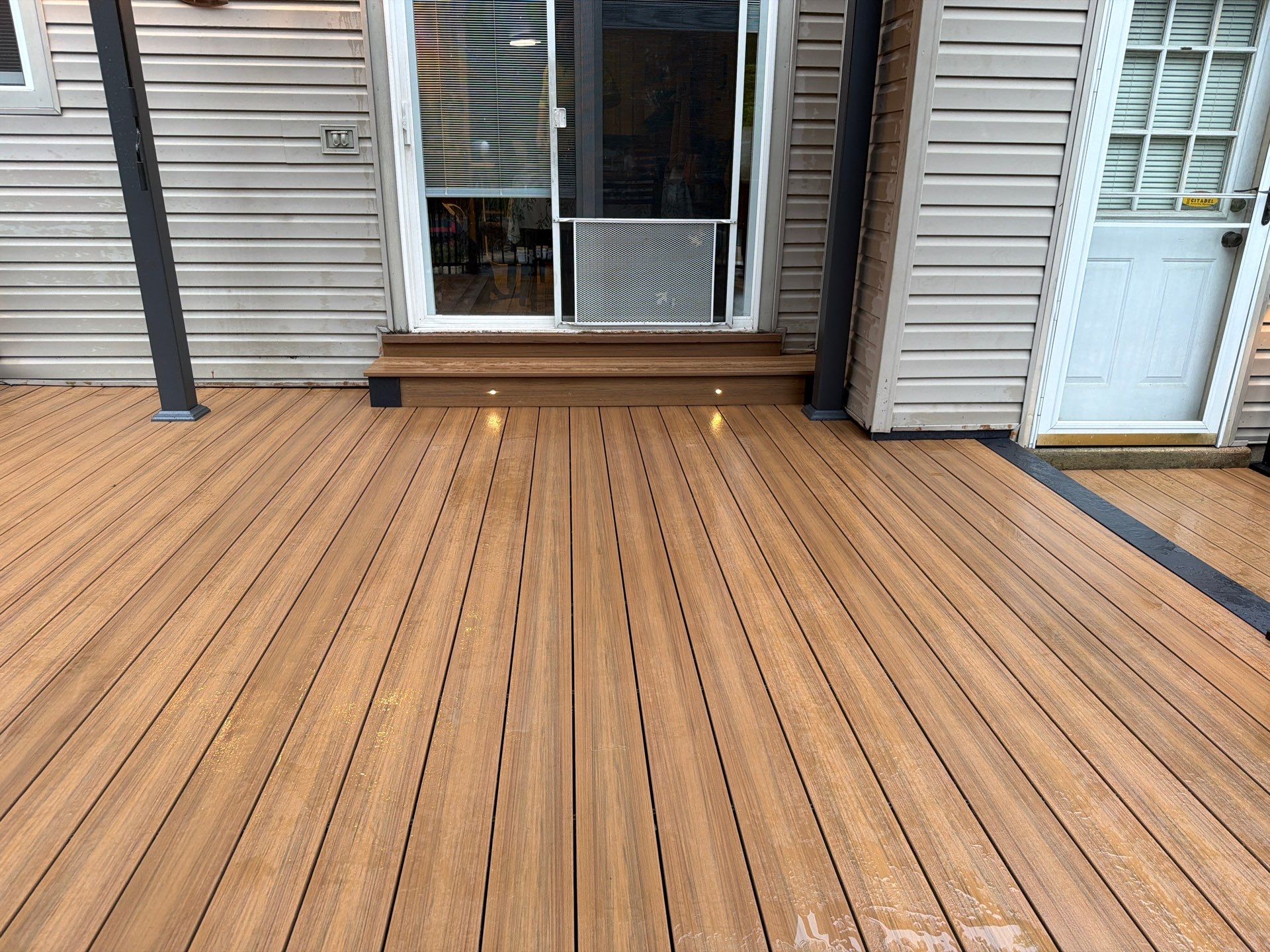 Deck Resurface In Richboro PA With Pergola by deck guardian