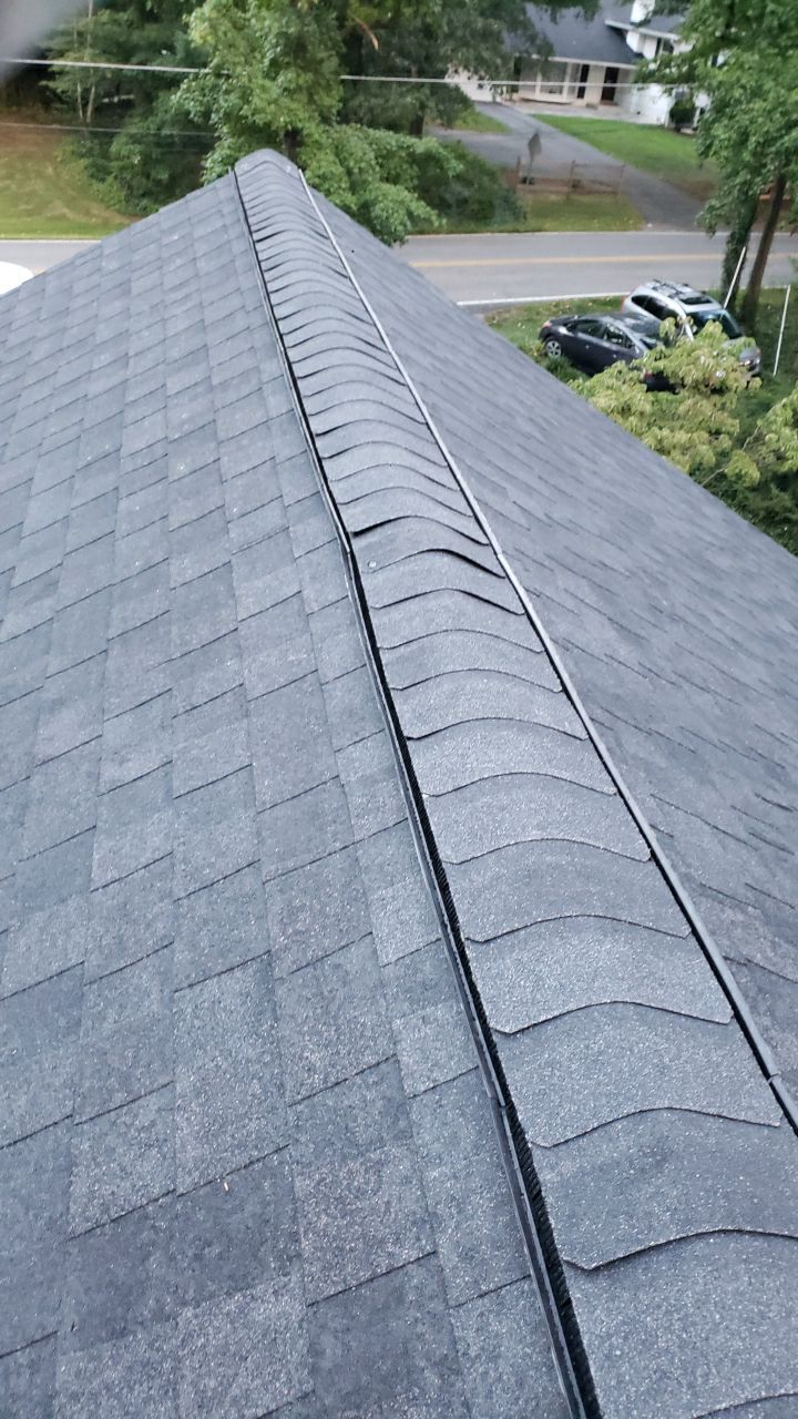 Alexandria Roof Project - CertainTeed Landmark Pro Max Def Charcoal Black Shingles by RM Banning, Inc.