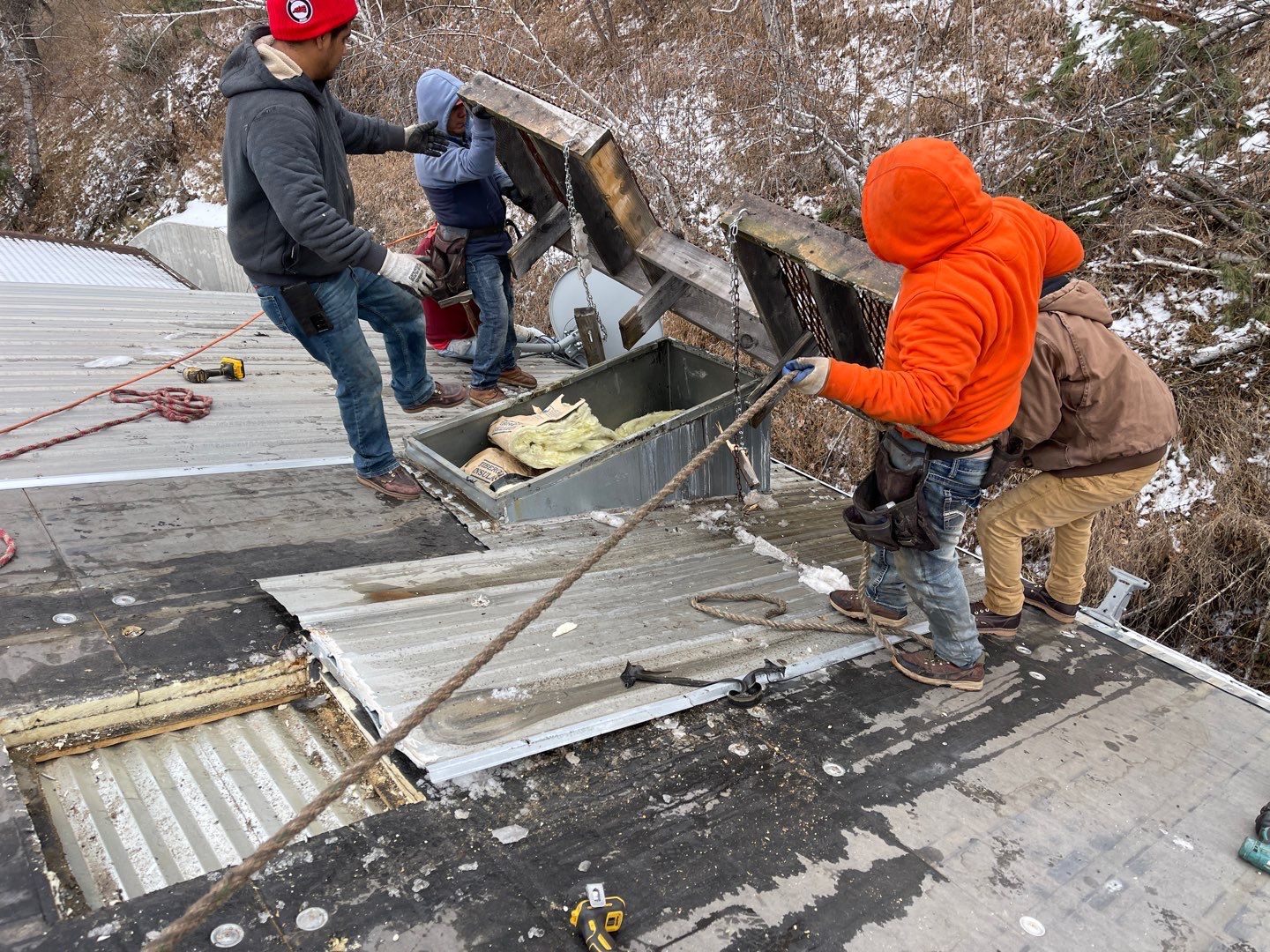 Commercial Roofing Installation using EuroShield by Weather-Tite Exteriors LLC