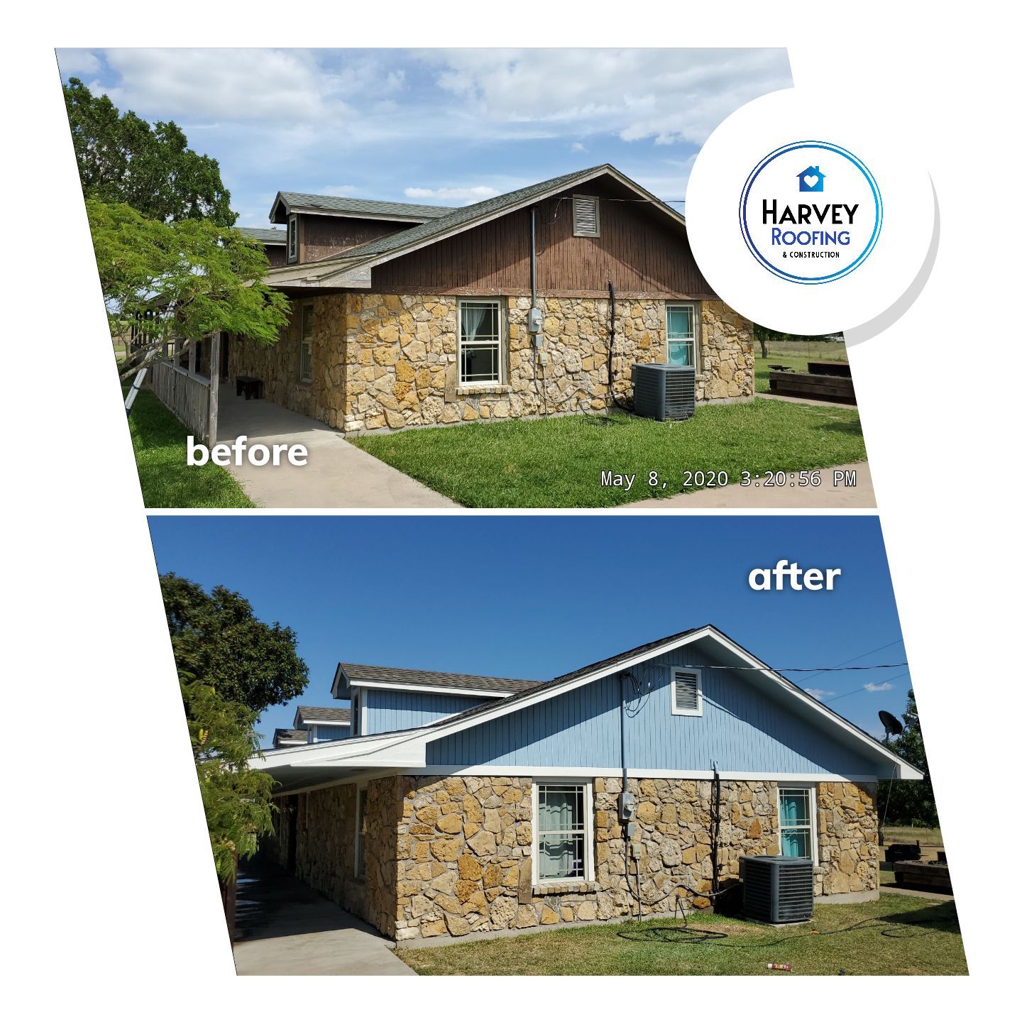 Residential Roofing Installation using ATLAS Pinnacle Pristine Shingles by Harvey Roofing & Construction