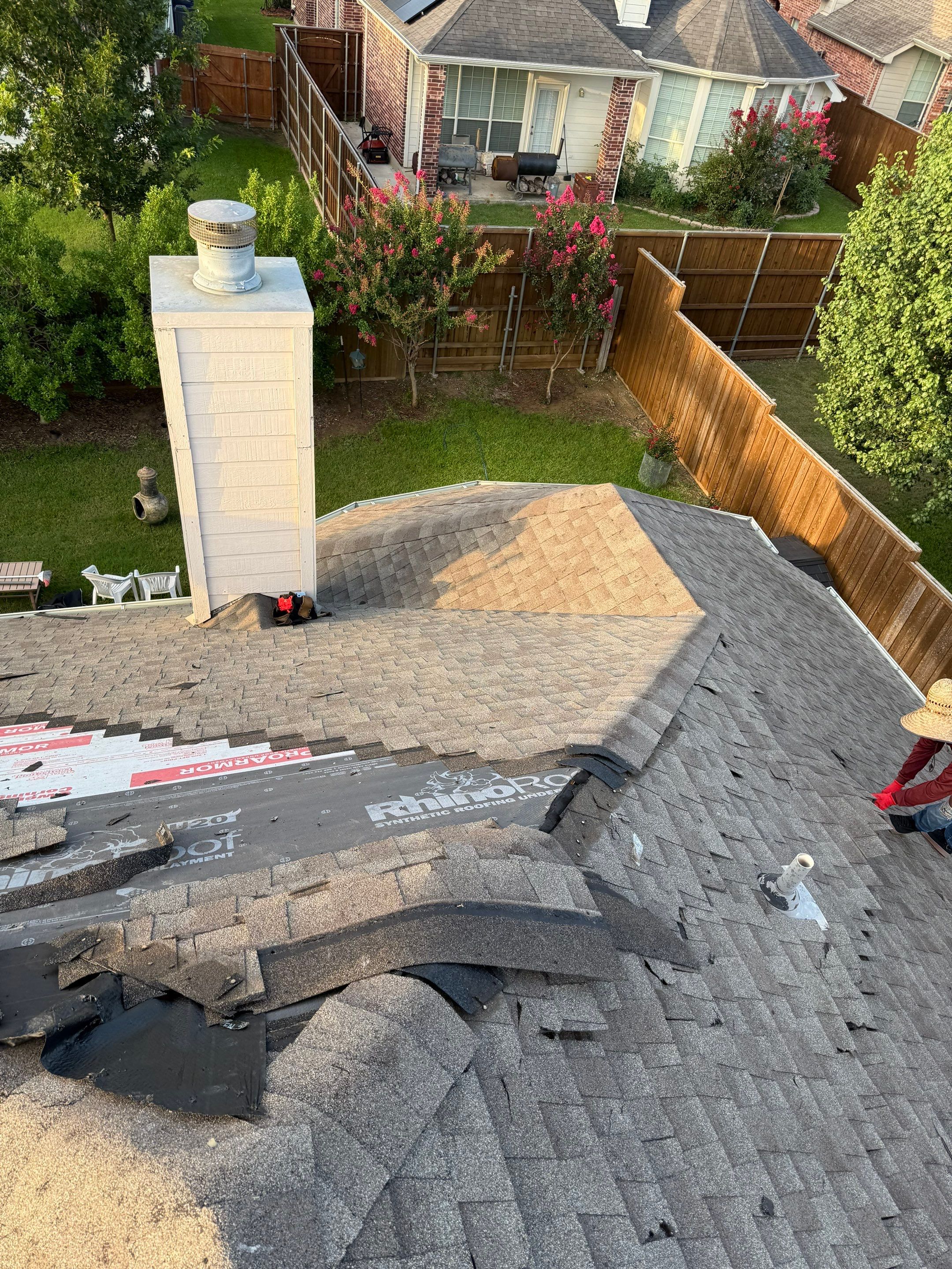 Project in Sachse by Rhino Roofing and General Contracting, LLC