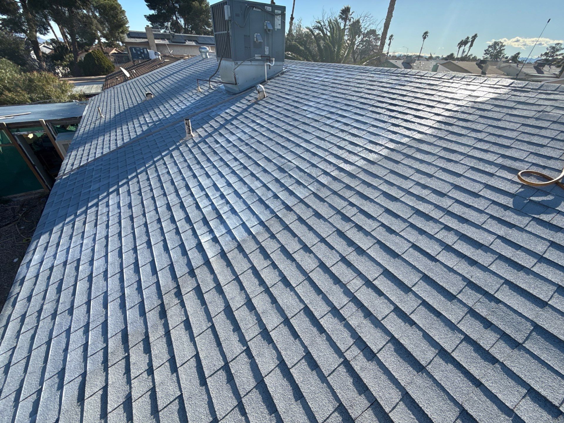 Project by Roof Maxx of East Las Vegas by KLEEN Bin Service