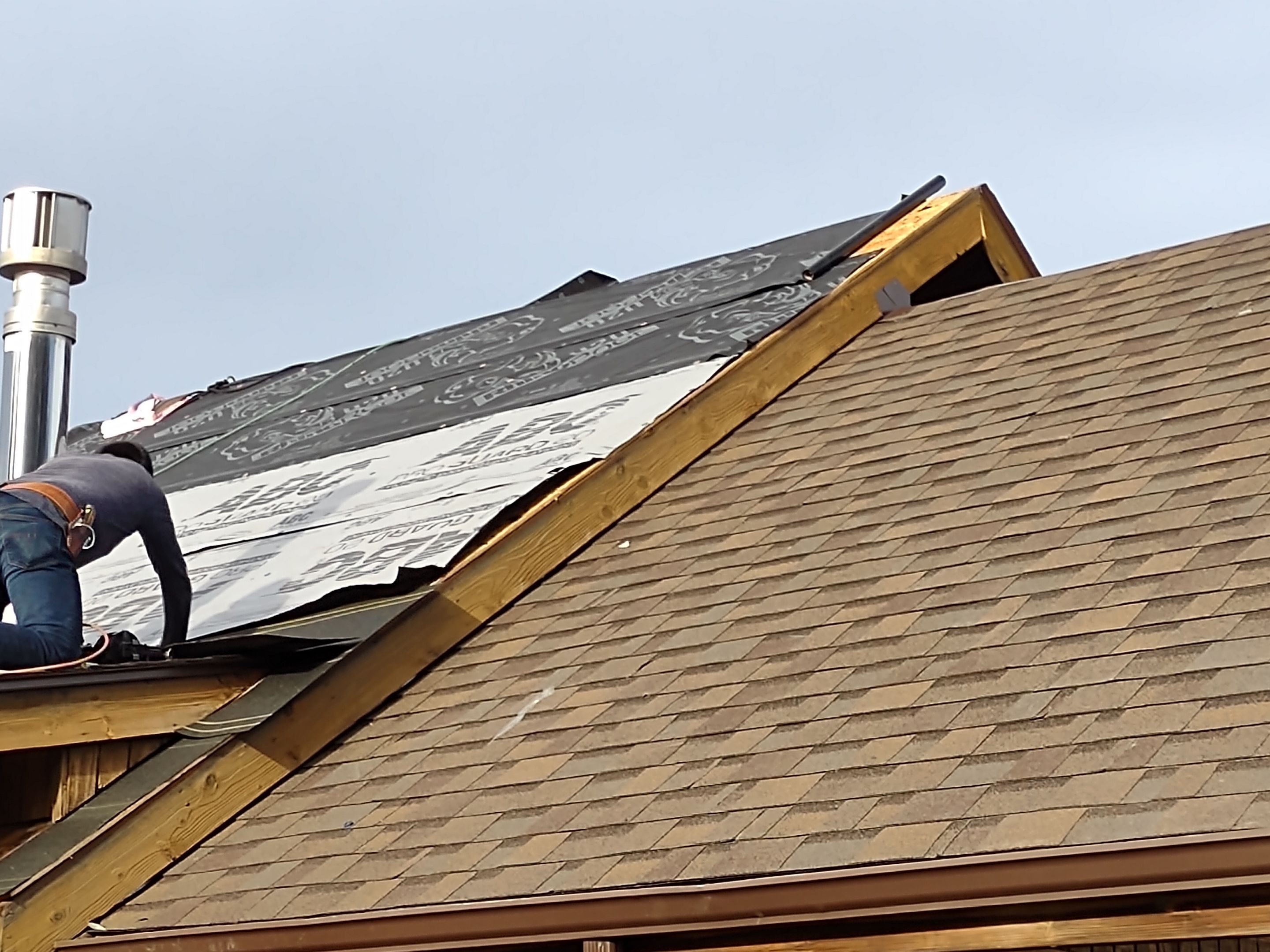 Residential Roofing Installation using Owens Corning Duration Teak by Lightning Exteriors