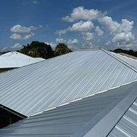 26ga 1" Nail-Strip Mill Finish  by Total Roofing System The Metal Roof Experts