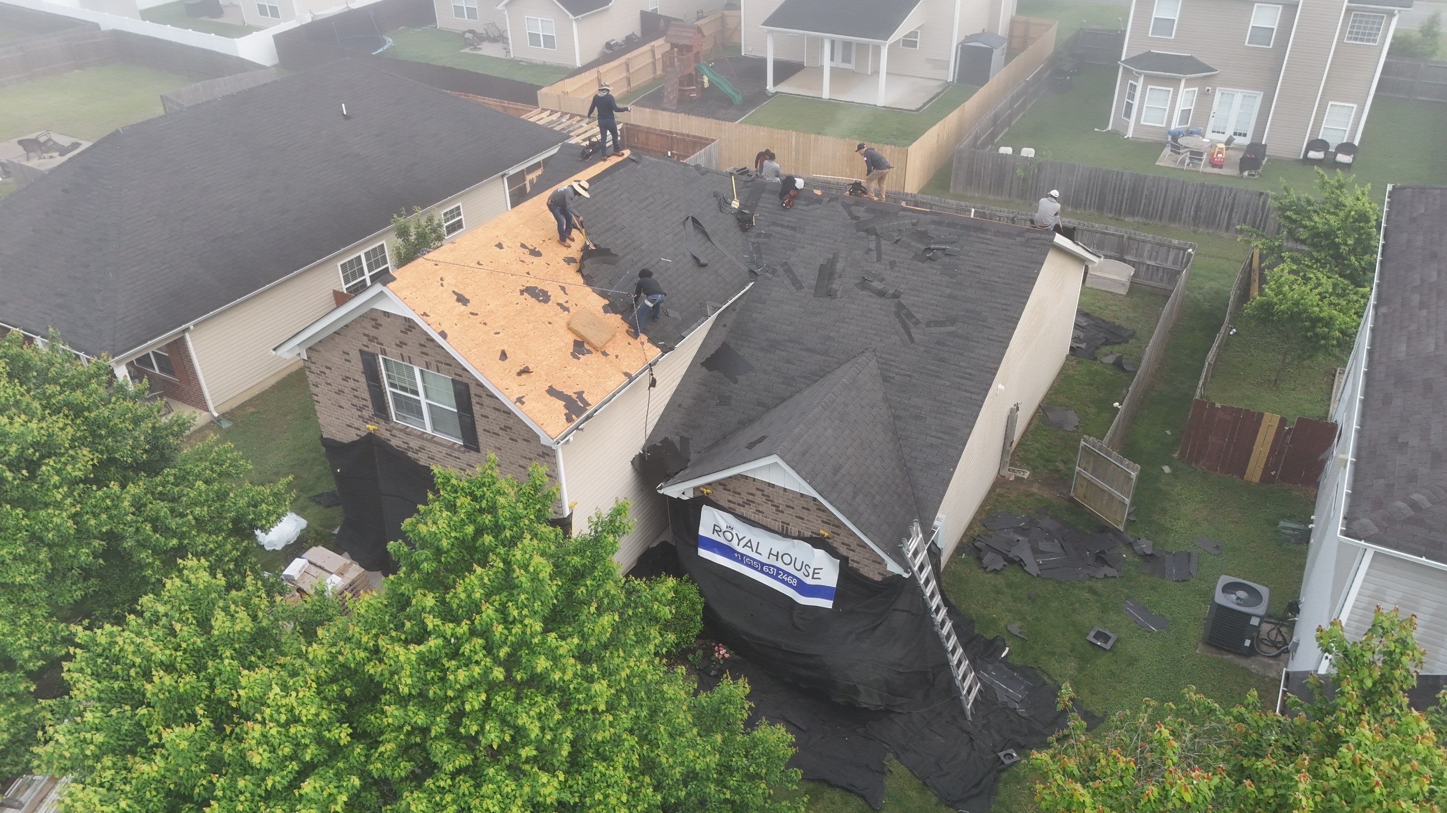 Espresso Re-Roof by Royal House LLC