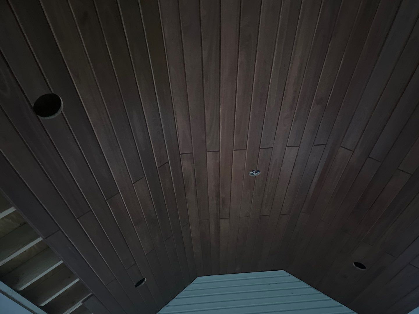 New deck With A frame porch In Morrisville PA by deck guardian