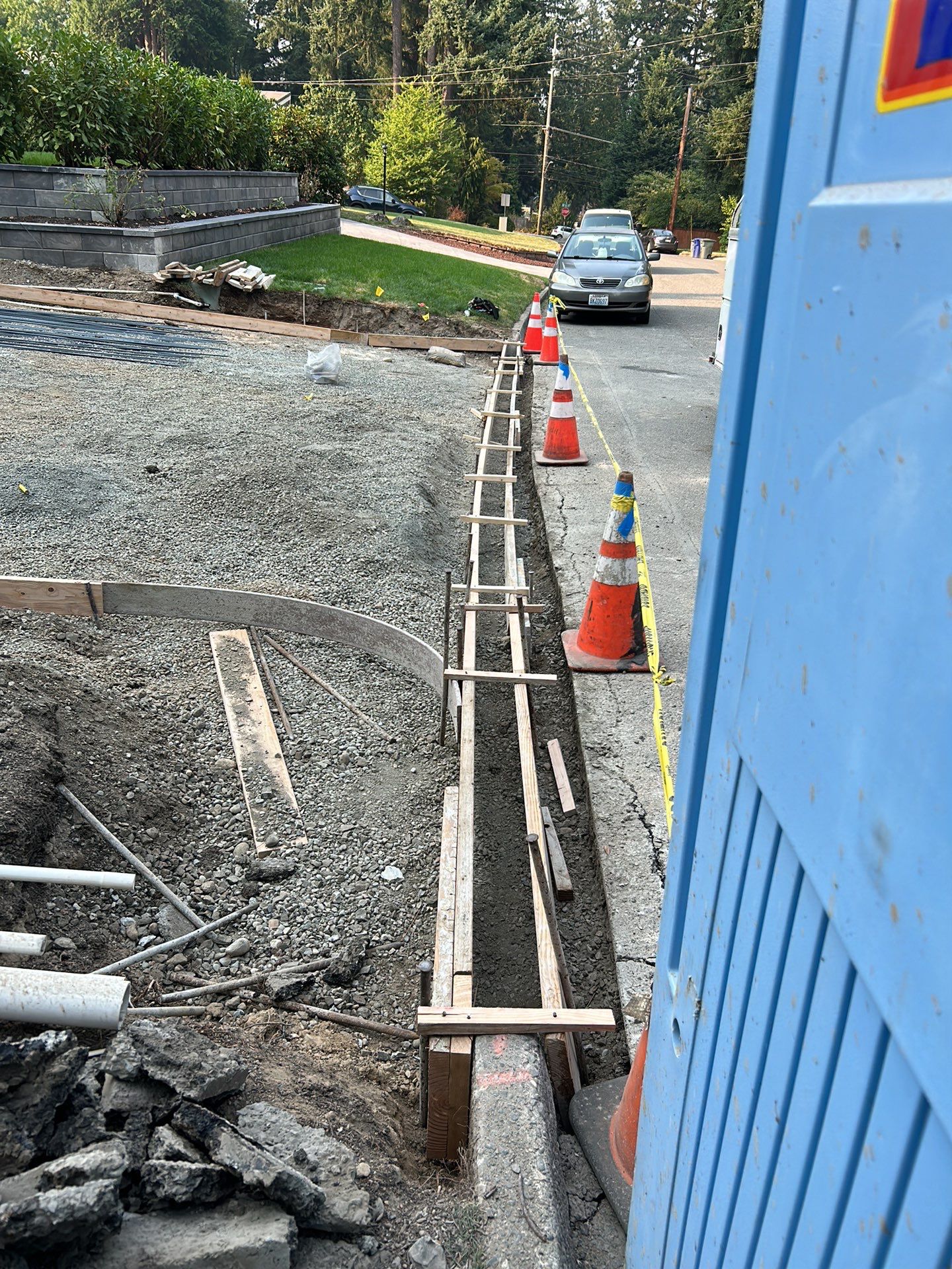 Bruce | Broom Finish Driveway, Concrete Project by Jireh Asphalt & Concrete Inc 