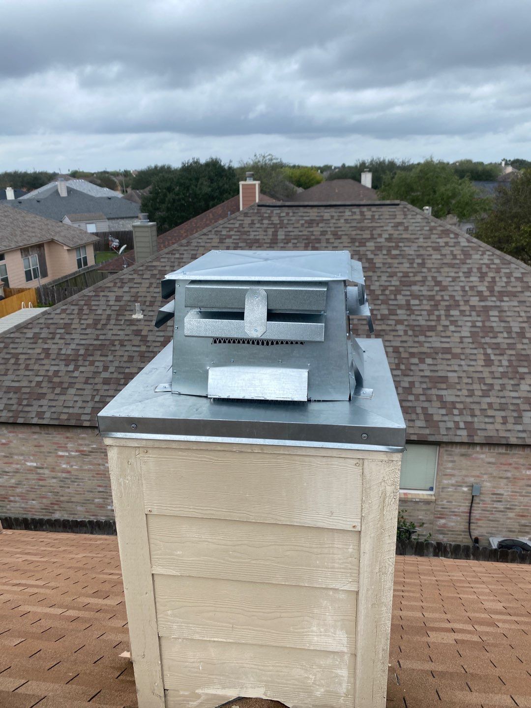 Residential Roofing Repair using Custom Fabricated Steel by Lighthouse Roofing