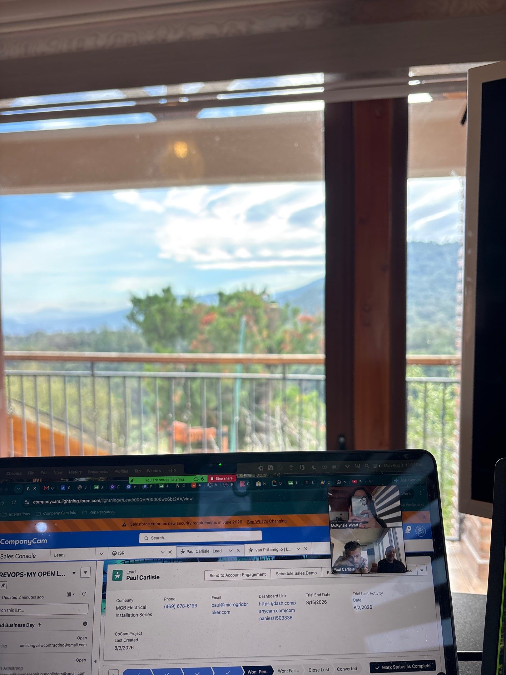 Ductless Mini-Split and Roller Shade Installation in Paine by CompanyCam Sales Demo