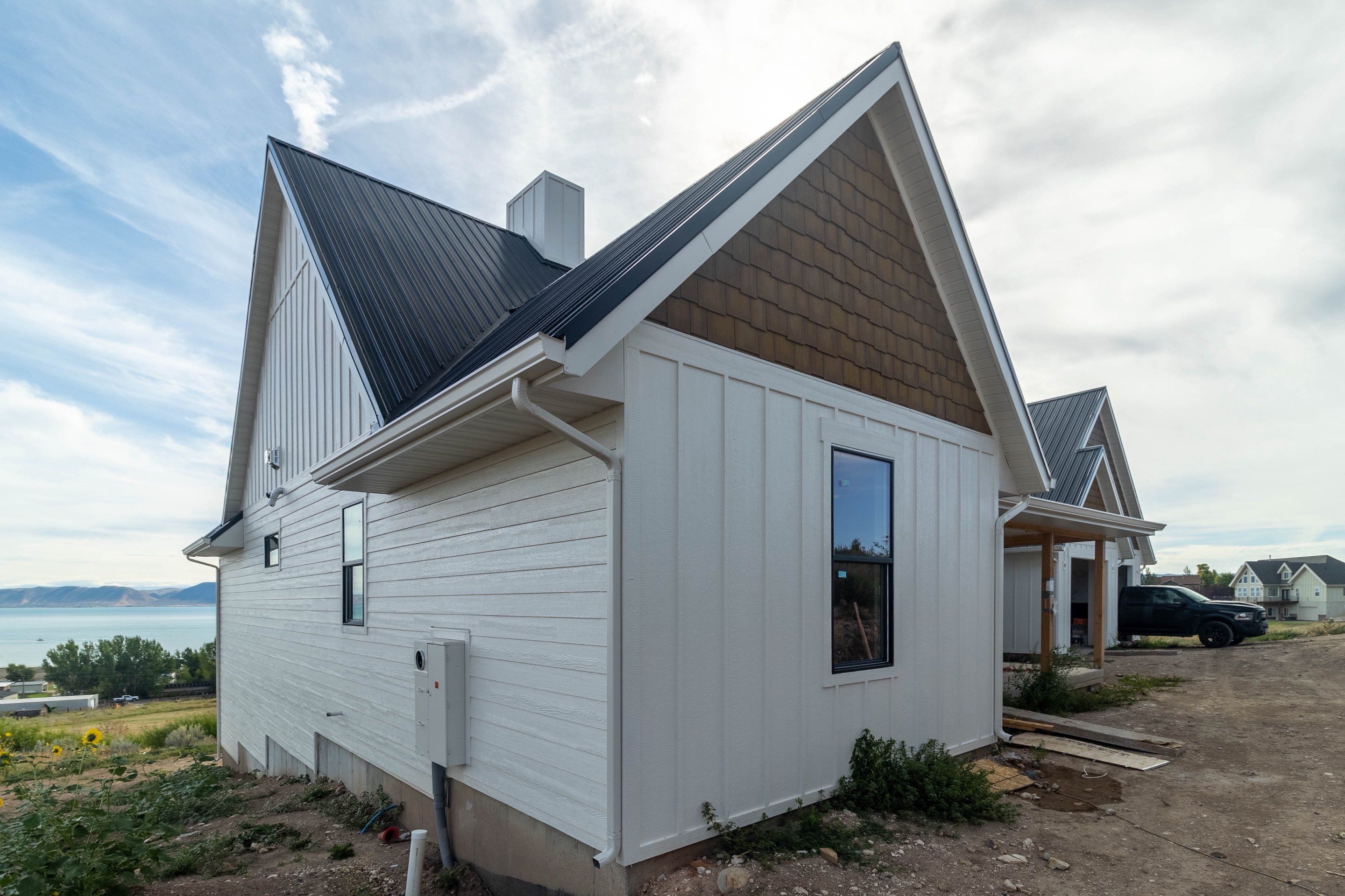 LP SmartSide Siding and Metal Roofing Installation in Garden City by Garner Construction