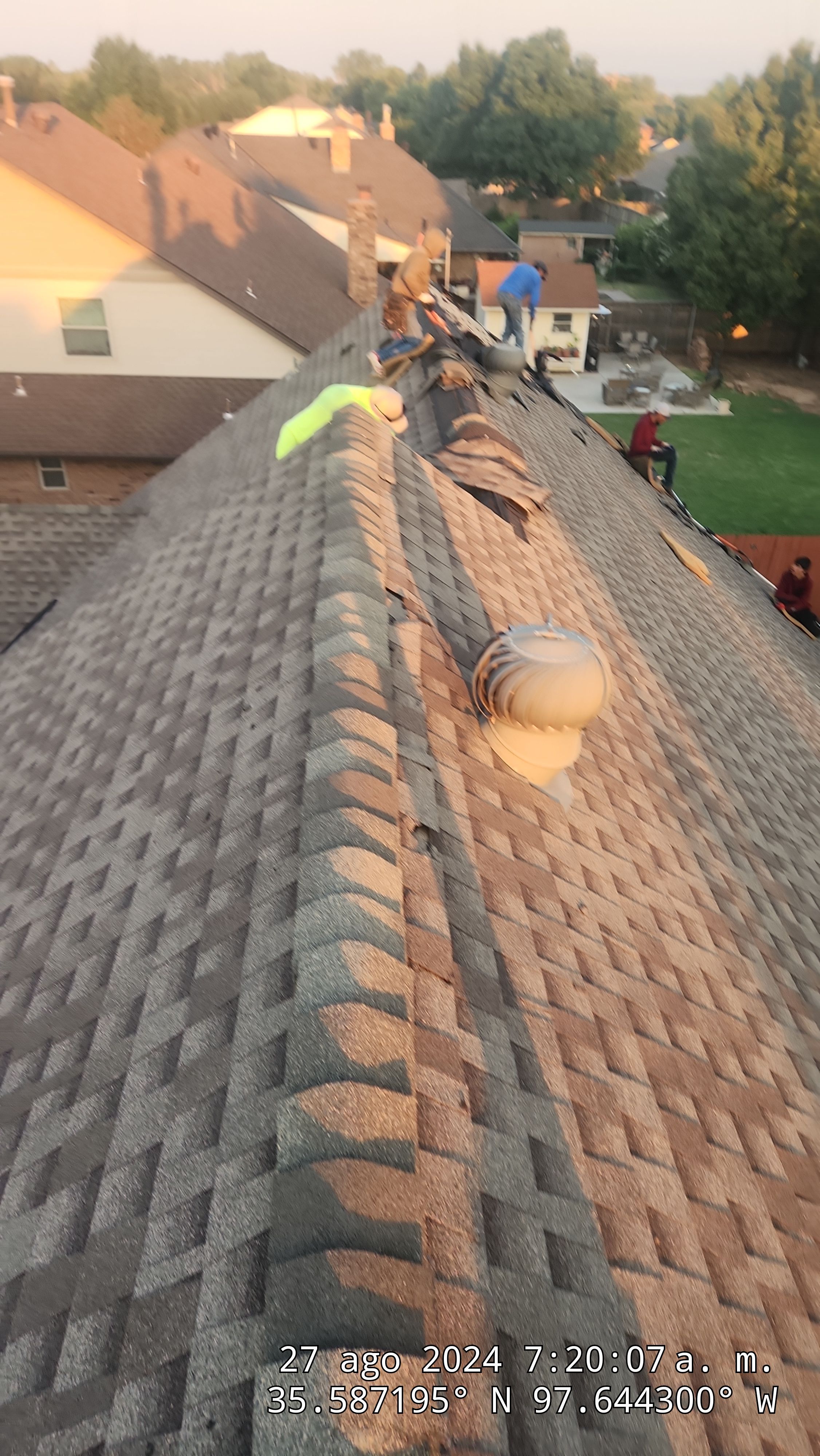 Residential Roofing Installation using GAF by Castillo Roofing