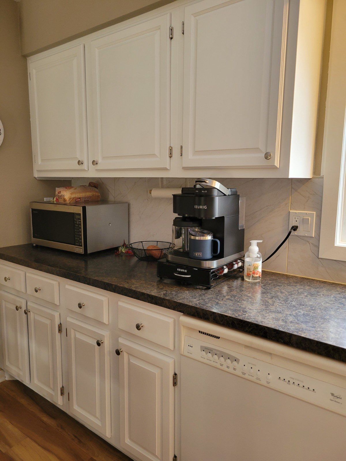 Kitchen Cabinet repaint by Cutting edge painting 