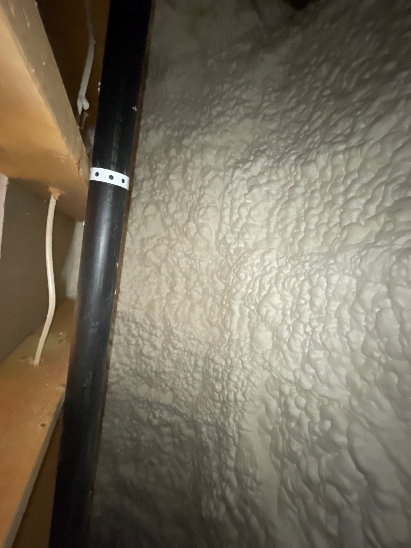 Attic Insulation using open cell spray foam by NYS Foam & Energy